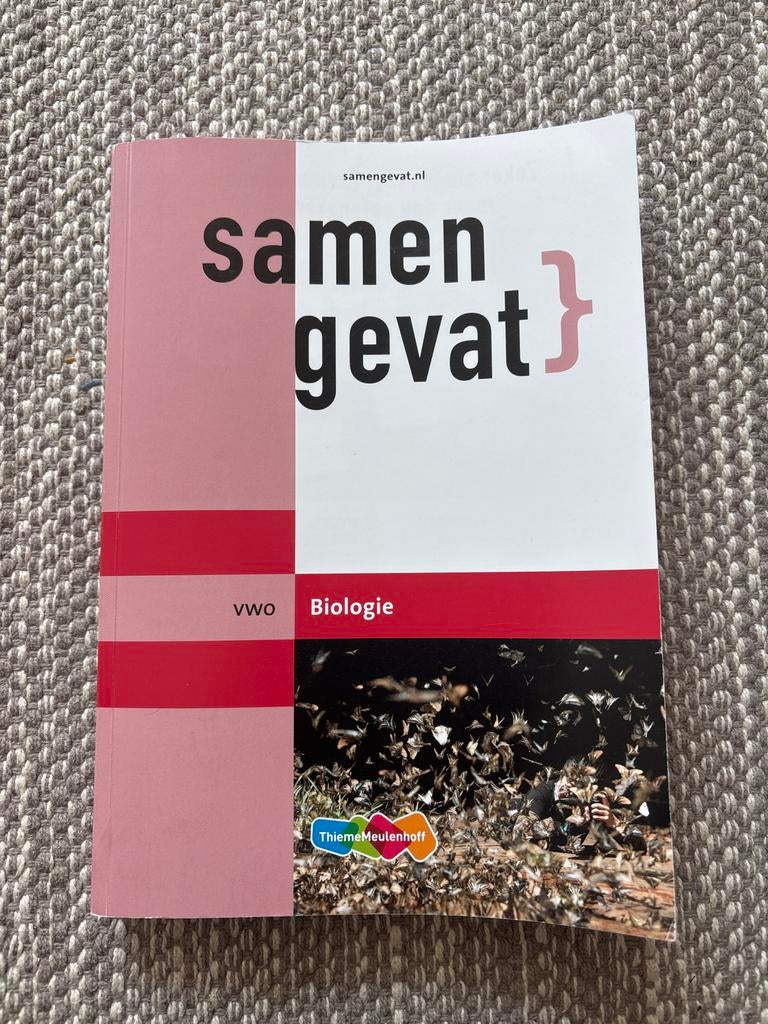 Samengevat vwo Biologie - ThiemoMeulenhoff, Boeken, Schoolboeken, Ophalen of Verzenden, Zo goed als nieuw