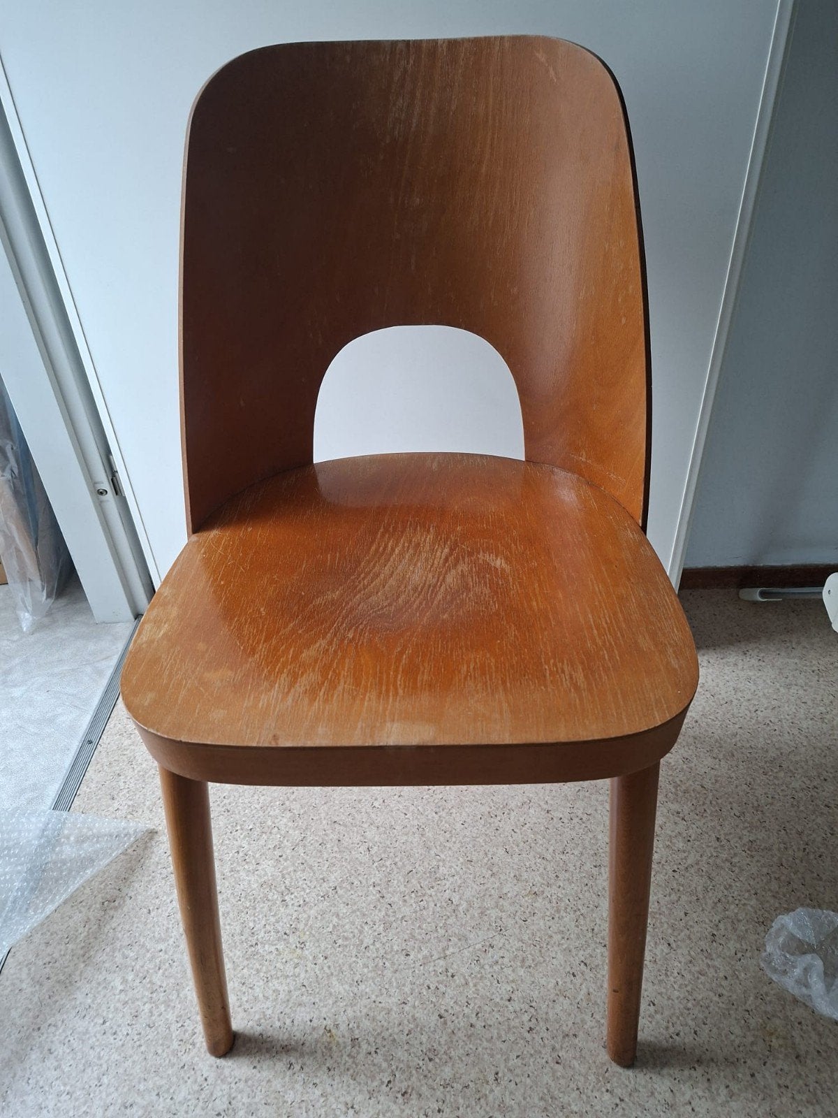 Vintage Thonet stoel - Oswald Haerdtl model 515, Ophalen of Verzenden