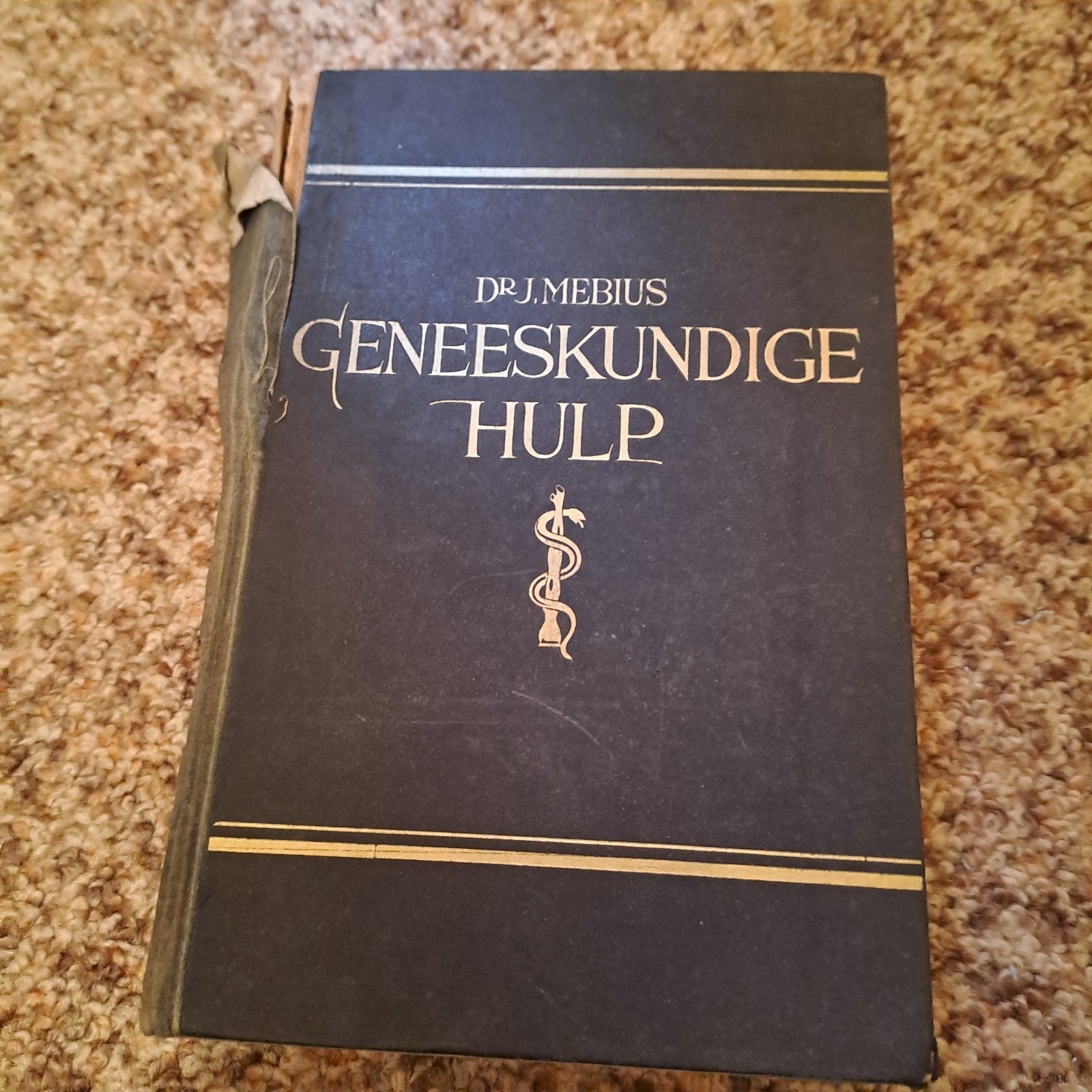 Oud geneeskundige hulp boek, Ophalen of Verzenden