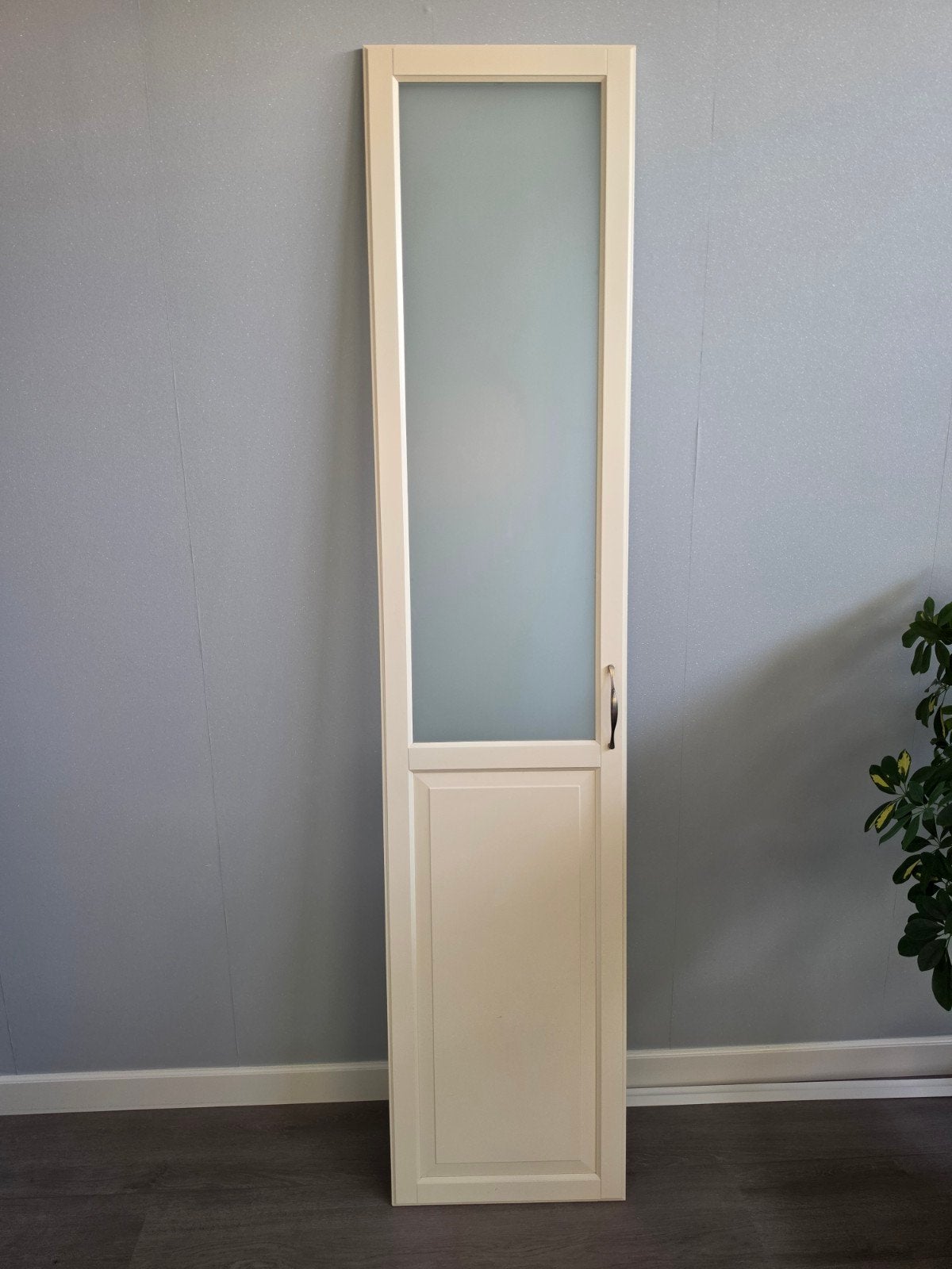 3 IKEA PAX deuren met melkglas, wit, Ophalen, Gebruikt, Minder dan 80 cm, 215 cm of meer