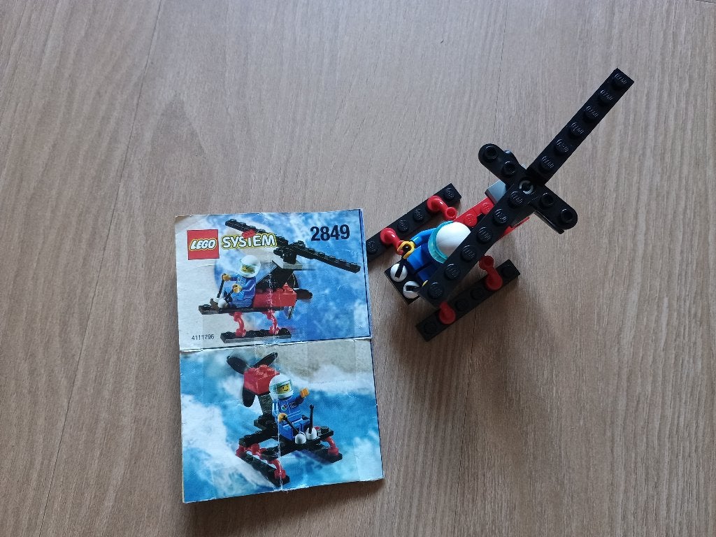 lego system 2849, Gebruikt, Lego, Ophalen of Verzenden, Inclusief instructies