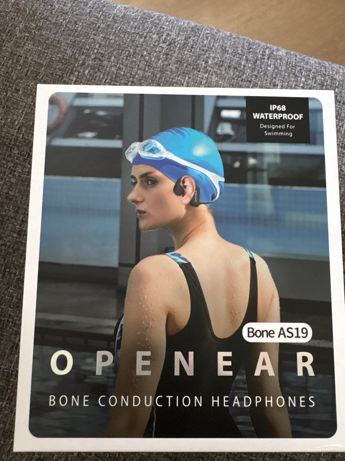 OpenEar Bone AS19 IP68 Waterdichte Bone Conduction Hoofdtele, Audio, Tv en Foto, Koptelefoons, Overige merken, Bone conduction