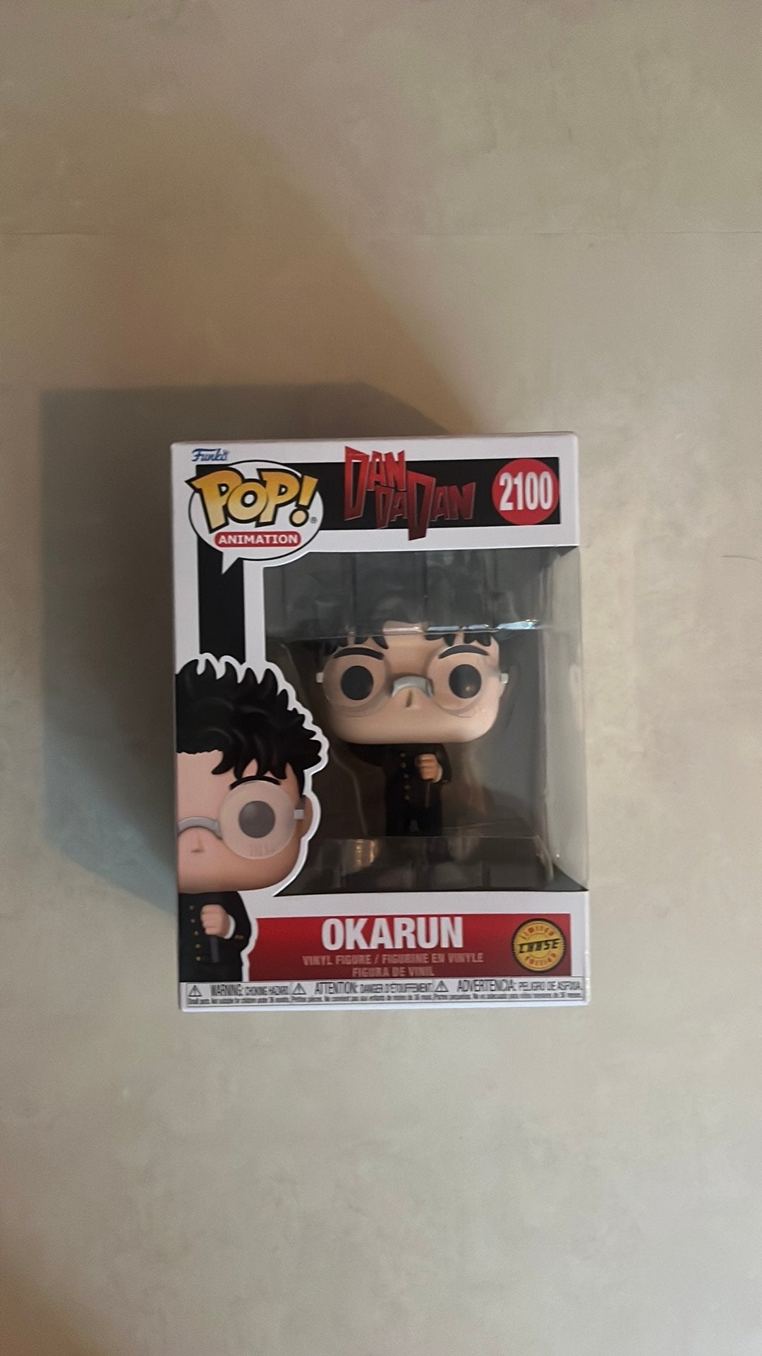 Funko pop okarun chase, Verzamelen, Poppen, Ophalen of Verzenden, Nieuw, Pop