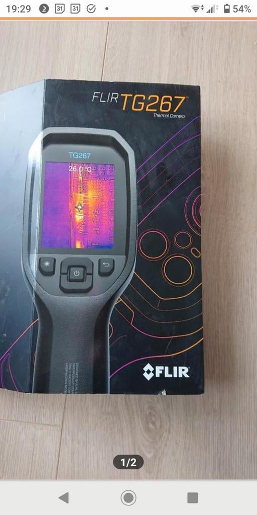 Te huur Flir Warmtebeeldcamera tg267, Ophalen