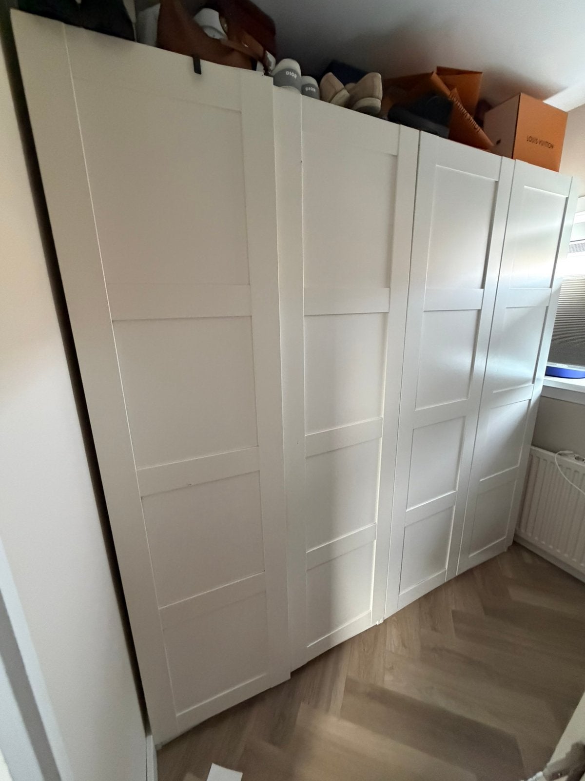 Pax kast deuren BERGSBO 6x, Ophalen, Gebruikt, 200 cm of meer, 50 tot 100 cm