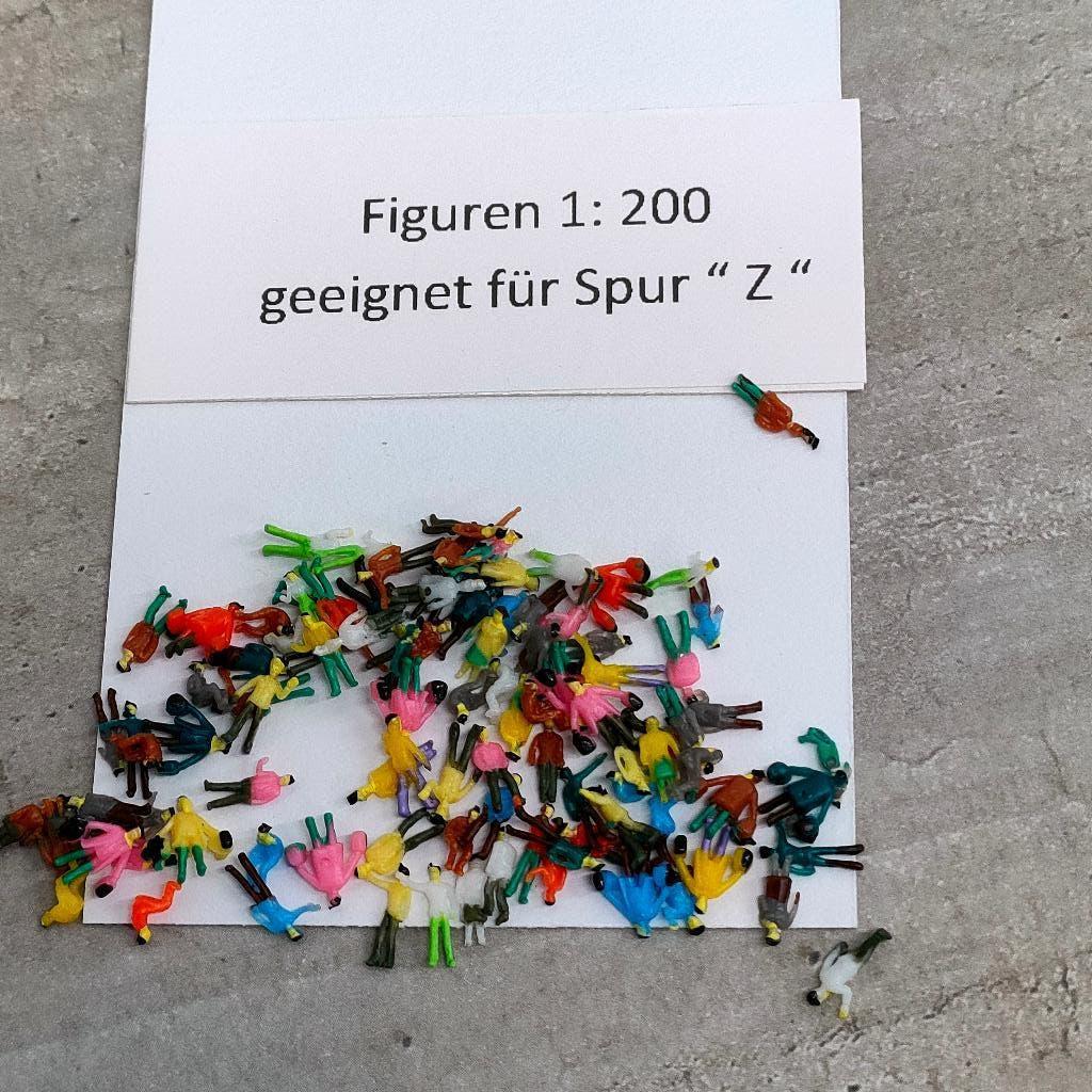 modeltrein Figuren  1 : 200, Gelijkstroom, Natuur, Nieuw, Ophalen of Verzenden