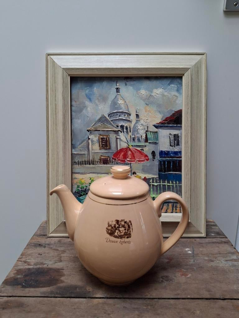 Prachtige Douwe Egberts theepot/koffiepot, Ophalen of Verzenden