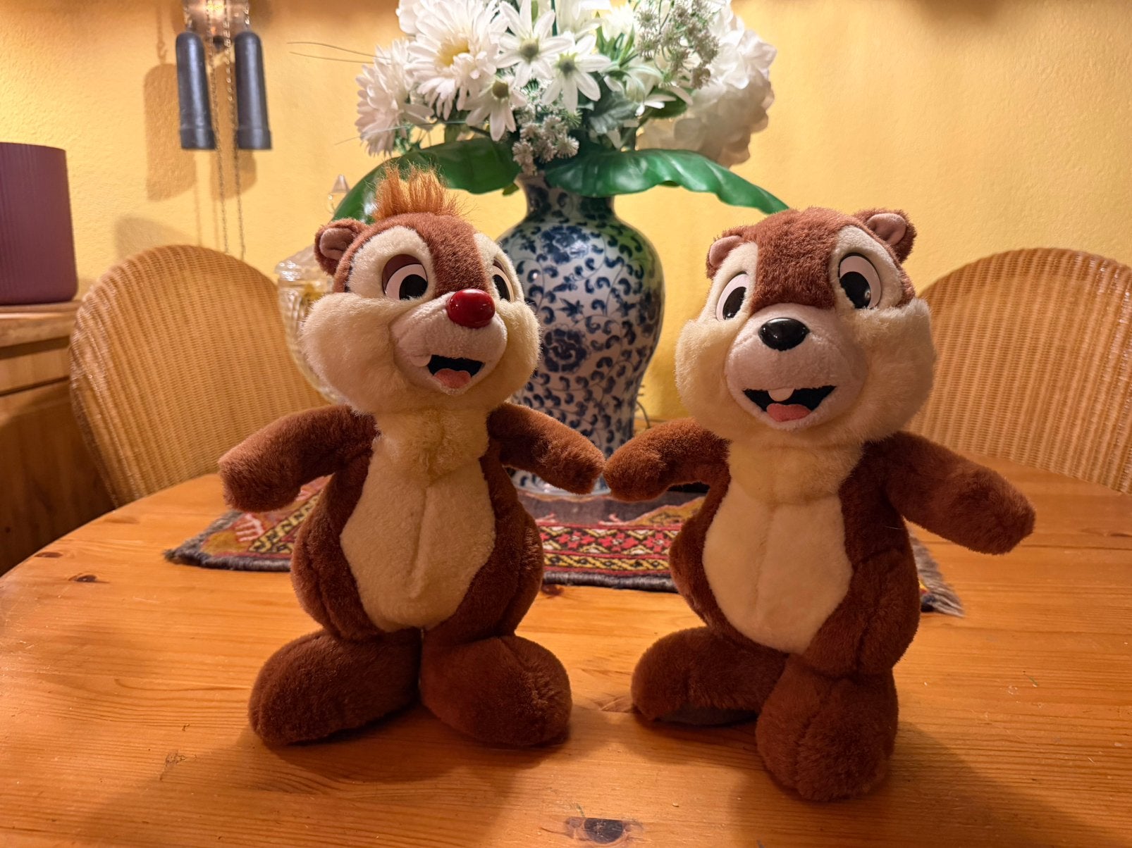 Knabbel & Babbel Disneyland Paris knuffel set, Ophalen of Verzenden, Overige figuren, Zo goed als nieuw, Knuffel