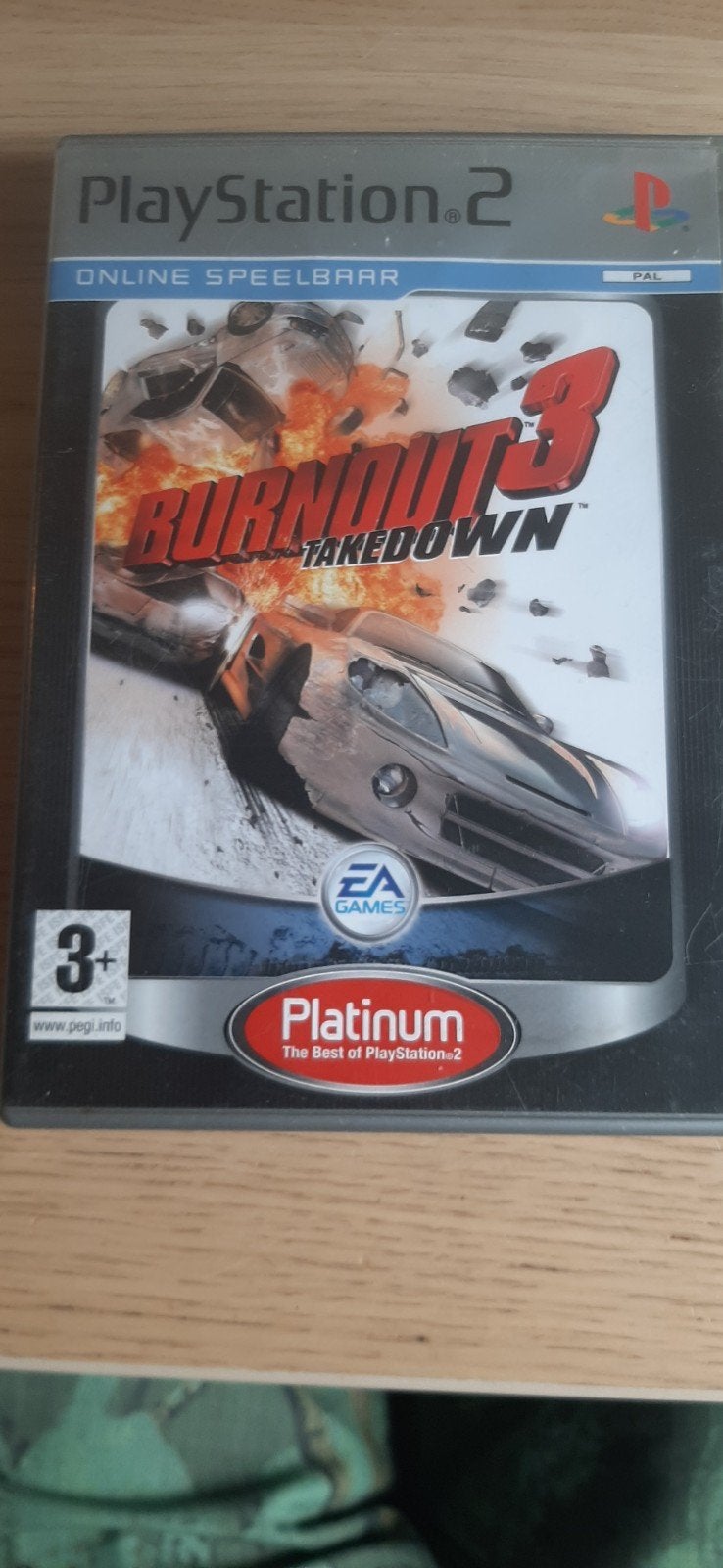 Burnout 3 Takedown Platinum hits PS2, 1 speler, Racen en Vliegen, Ophalen of Verzenden, Zo goed als nieuw