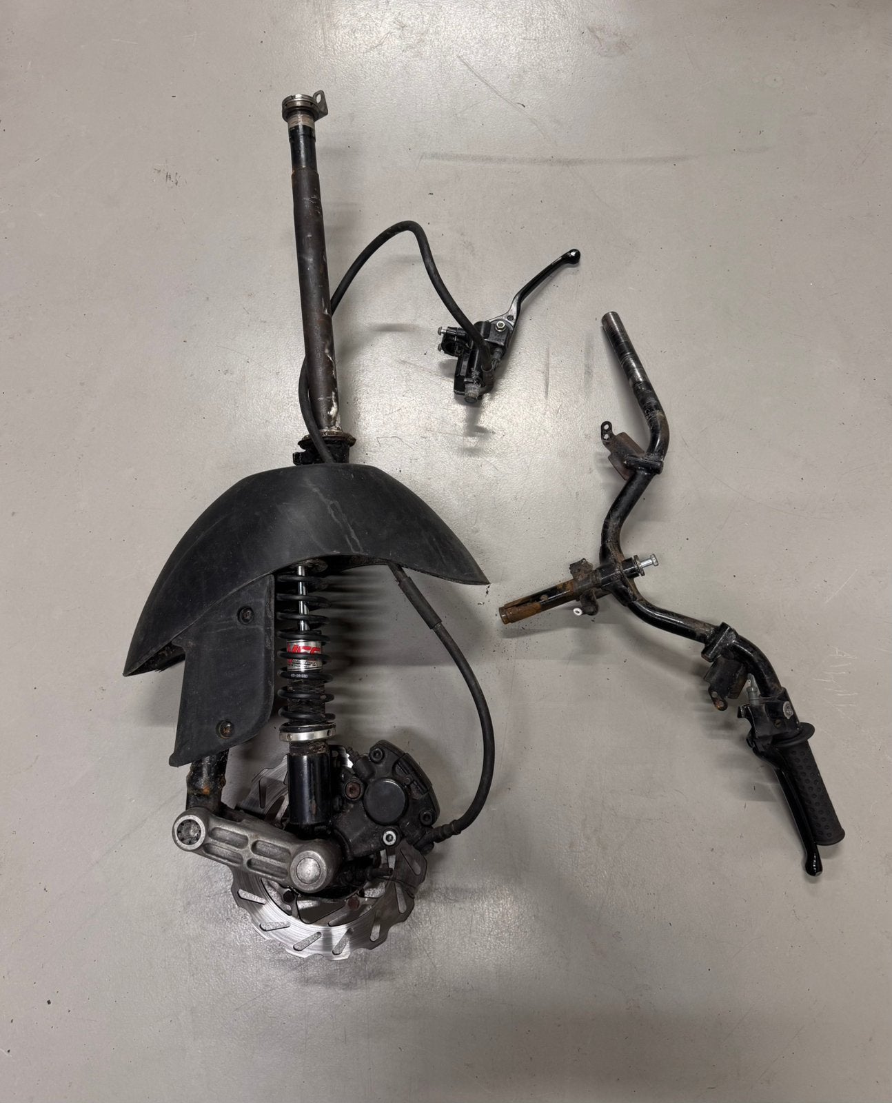 piaggio zip sp vork monovork (origineel), Motoren, Ophalen of Verzenden, D, D, D