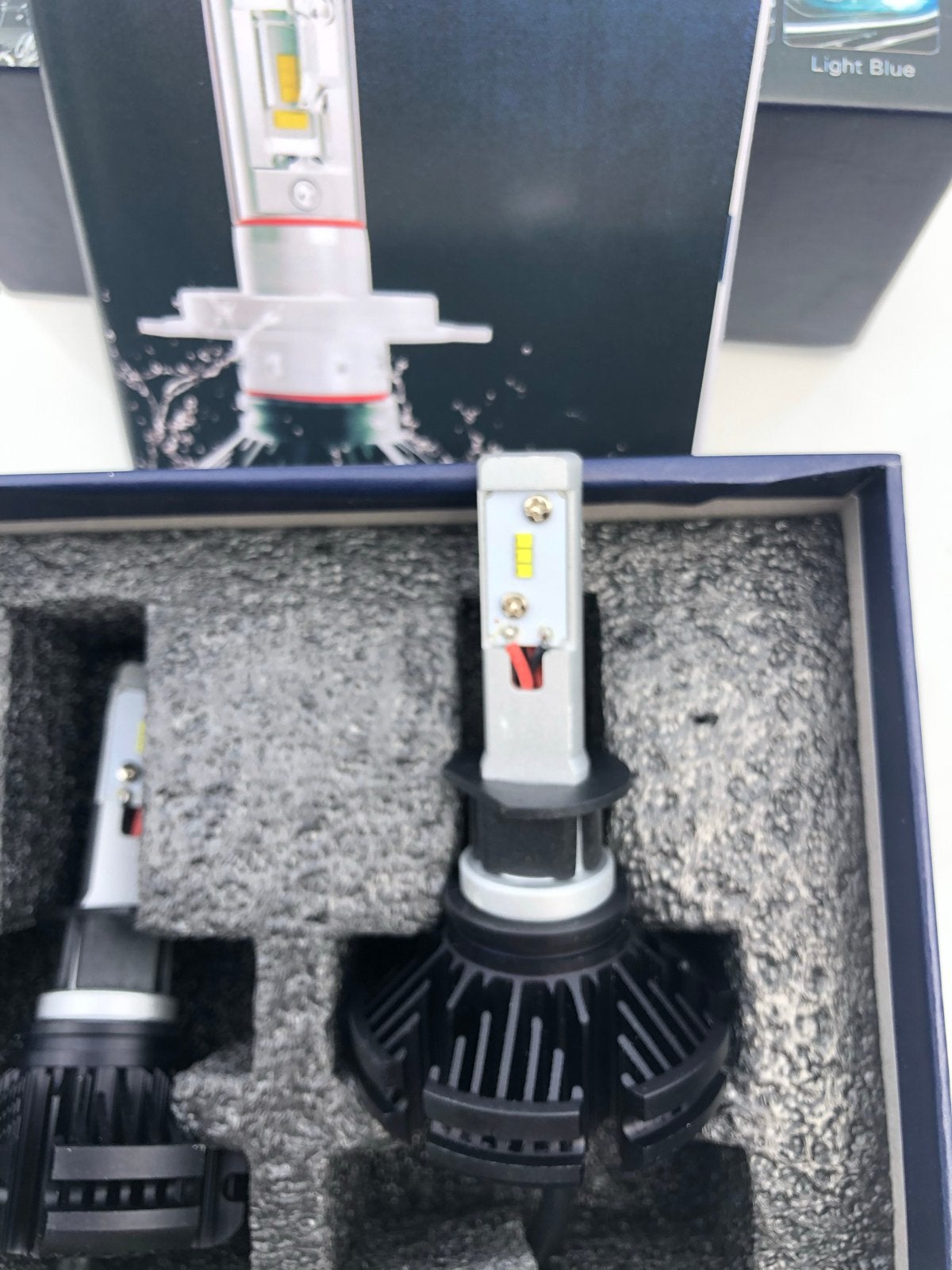 LED H1 Set 6000K 6000lm 360 Draaibaar 50W 22V, Ophalen of Verzenden, Nieuw, Universele onderdelen