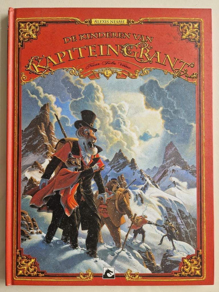 DE KINDEREN VAN KAPITEIN GRANT [Jules Verne Strip], Verzenden, Eén stripboek, Zo goed als nieuw, ALEXIS NESME