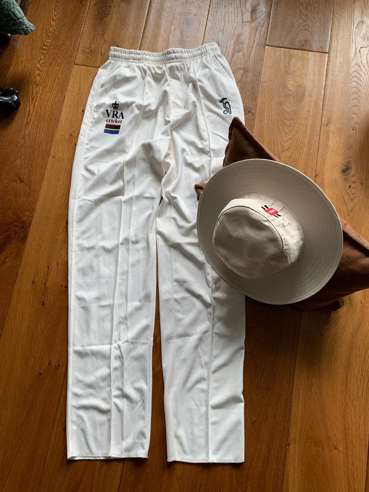 Cricket broek en hoed - VRA Cricket & Gray-Nicolls, Ophalen of Verzenden, Gebruikt