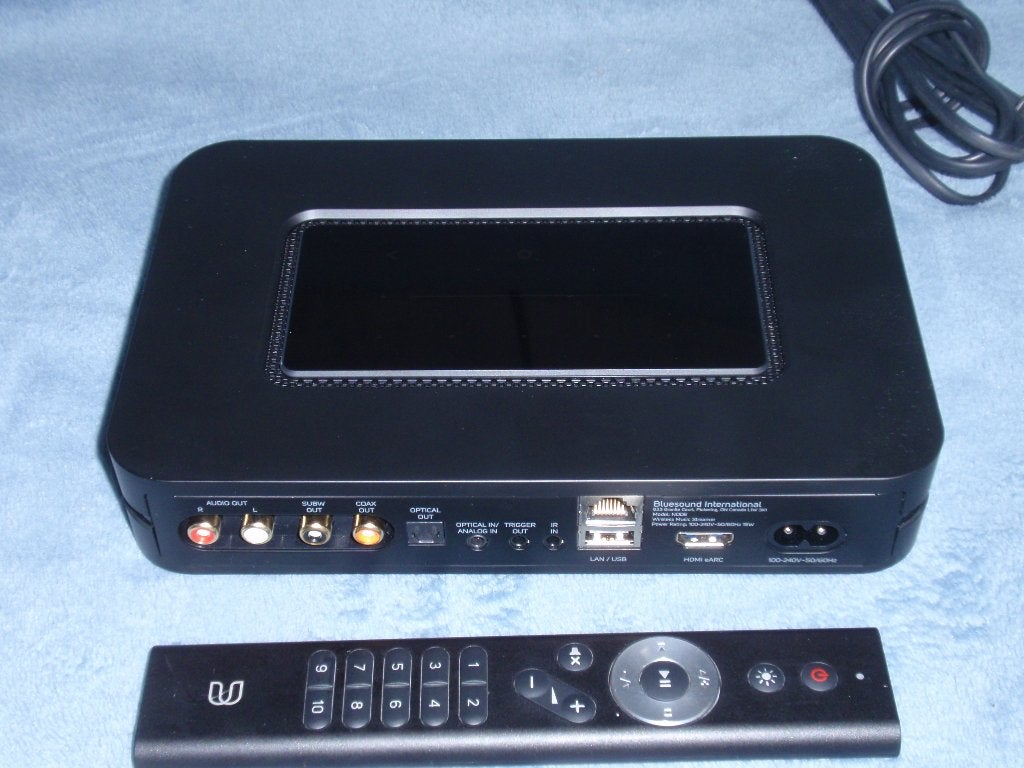BLUESOUND NODE N 130 Hi-res DAC Streamer Wireless BluOS, Ophalen of Verzenden, Zo goed als nieuw, HDMI, Zonder harde schijf