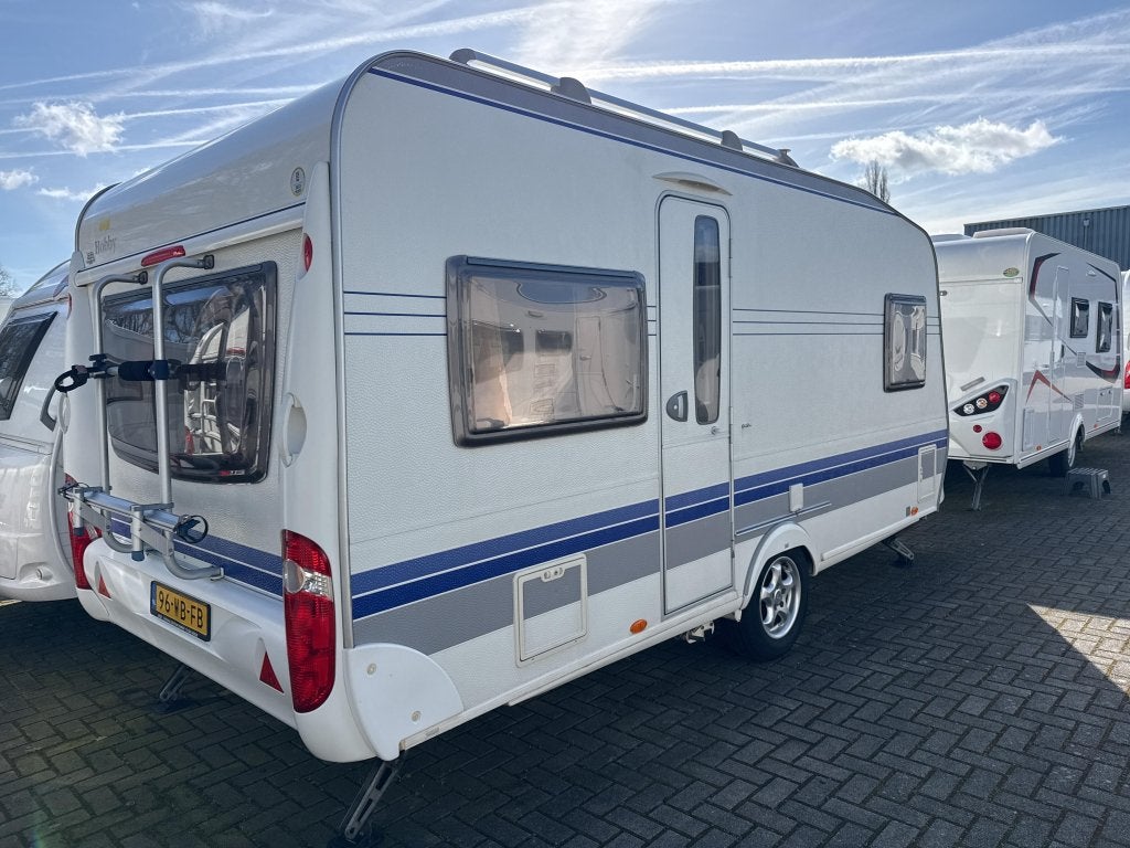 Hobby De Luxe 460 UFE Mover/Voortent/Fietsdr., Caravans en Kamperen, Rondzit, Hobby, Bedrijf, Overige typen