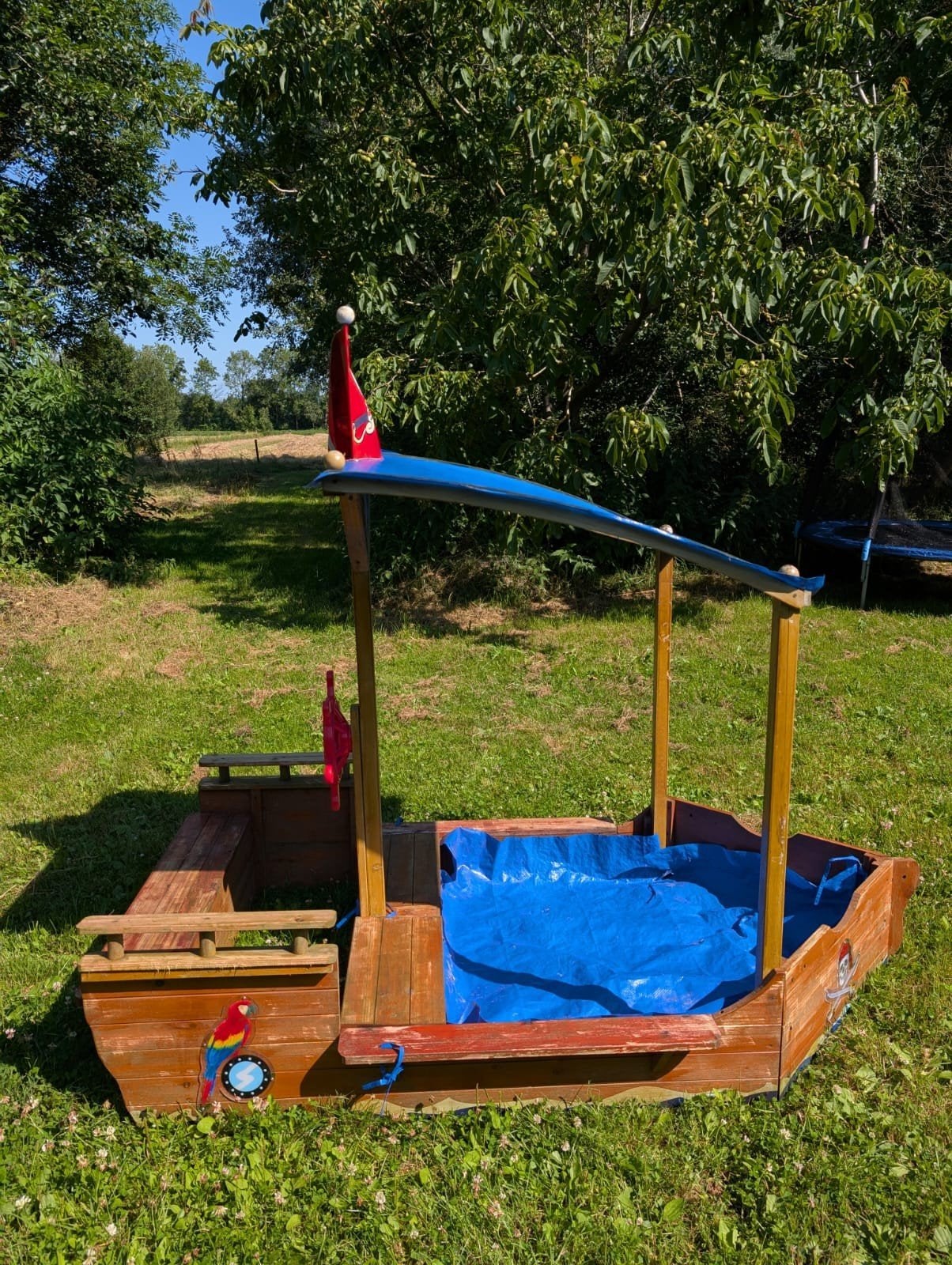 Piratenschip-zandbak, Kinderen en Baby's, Speelgoed | Buiten | Zandbakken, Ophalen