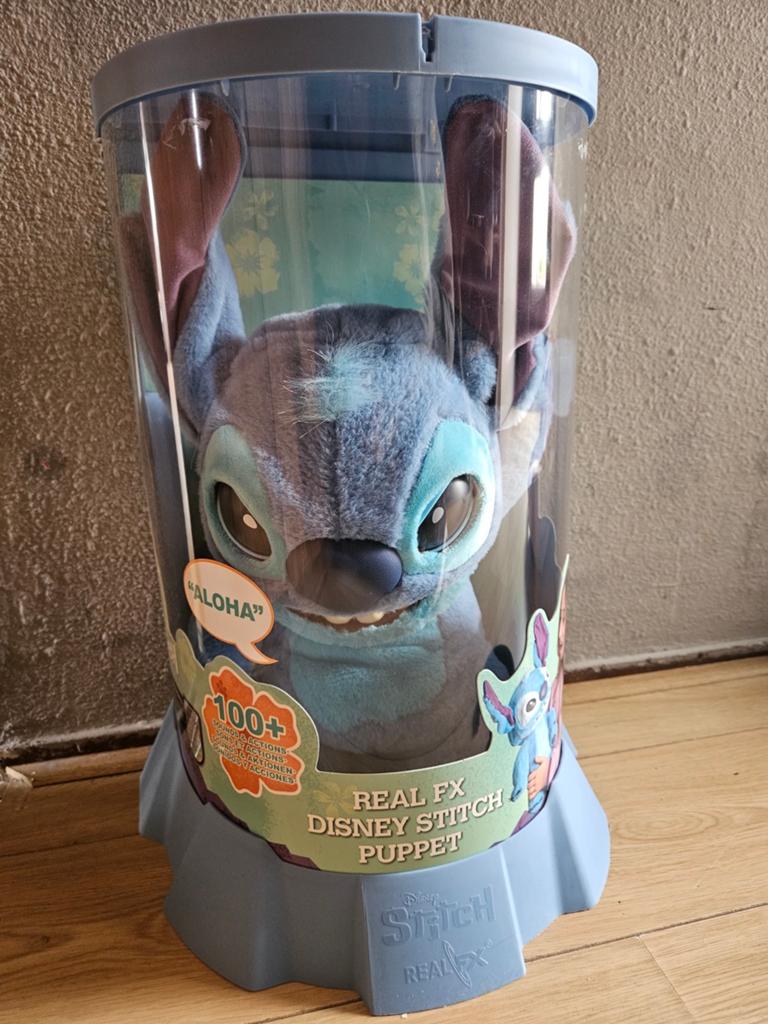 Disney Stitch Real FX Puppertronics - zo goed als nieuw, Disney, Met geluid, Disney, Overige typen