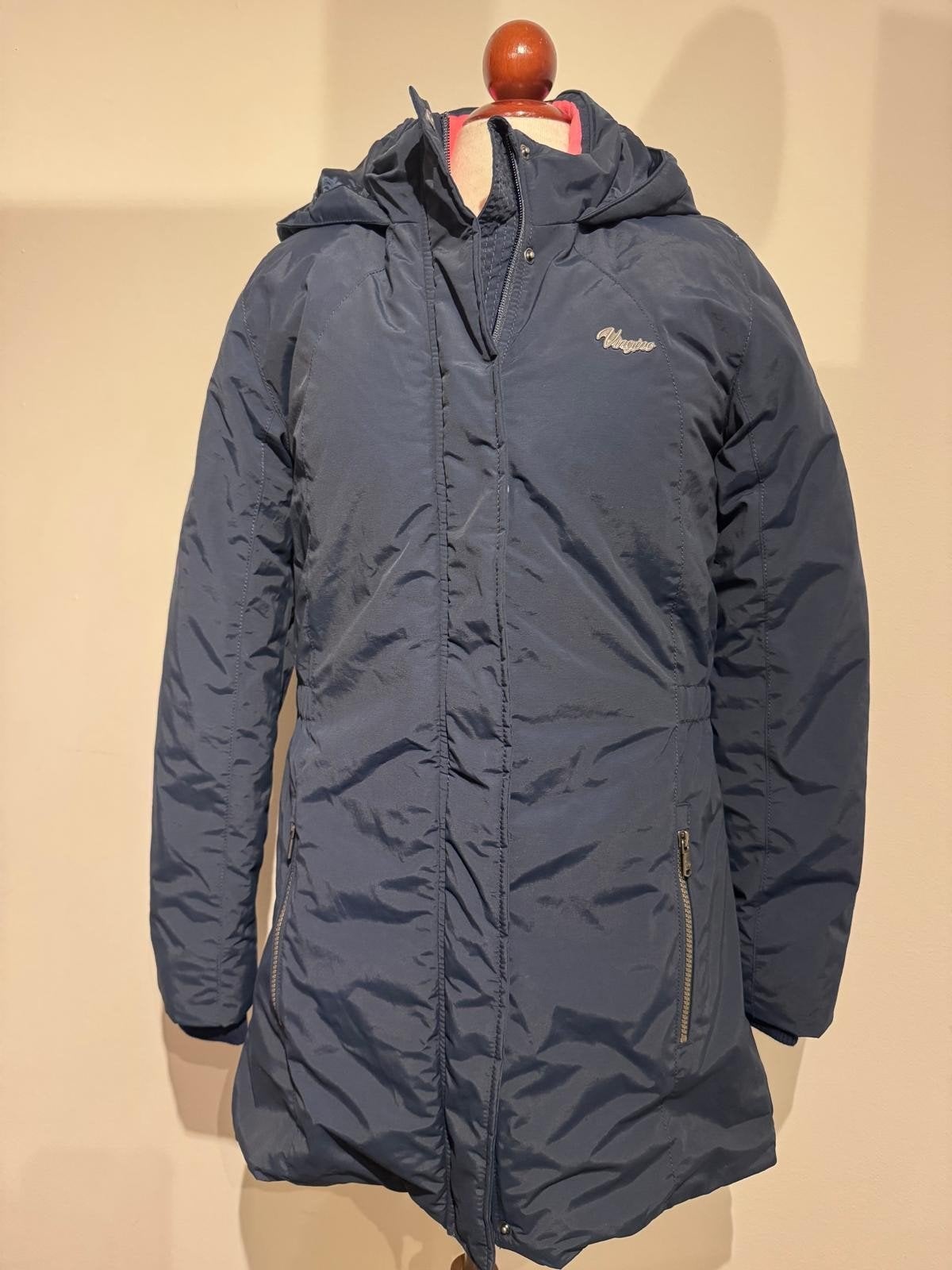 Vingino winterjas Toenja Dark Blue maat 16/176, Meisje, Nieuw, Ophalen of Verzenden, Vingino