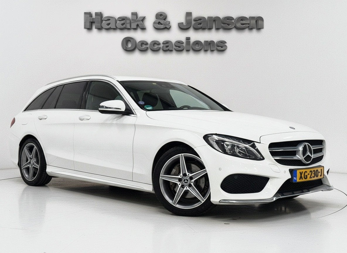 Mercedes-Benz C-klasse Estate 200 Sport Edition Burmester Tr, Automaat, Dealer onderhouden, Achterwielaandrijving, 4 cilinders