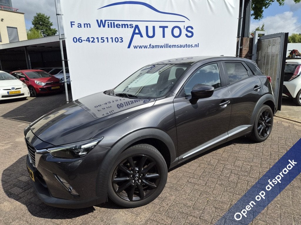 Mazda CX-3 2.0 SAG 120 GT-M Automaat Nap NL Dealeronderhoude, Auto's, Automaat, 1998 cc, Leder en Stof, Origineel Nederlands
