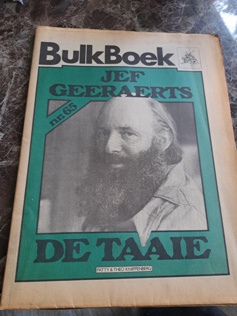 BulkBoek nr. 65: Jef Geeraerts - De Taaie, Boeken, Ophalen of Verzenden, Gelezen, Jef Geeraerts, België