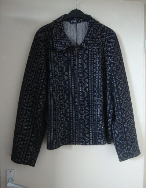 34...nieuw sybel jasje maat 48, Kleding | Dames, Ophalen of Verzenden, Nieuw, Zwart, Jasje of Colbert
