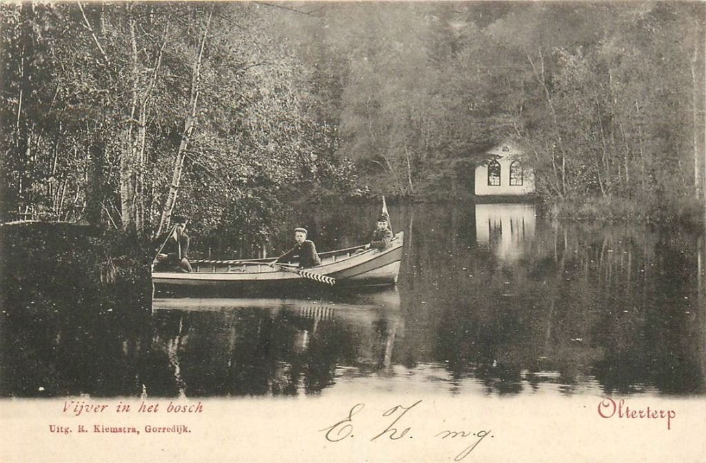 701-183-043 Olterterp Vijver in het Bosch, Verzenden, Voor 1920, Friesland