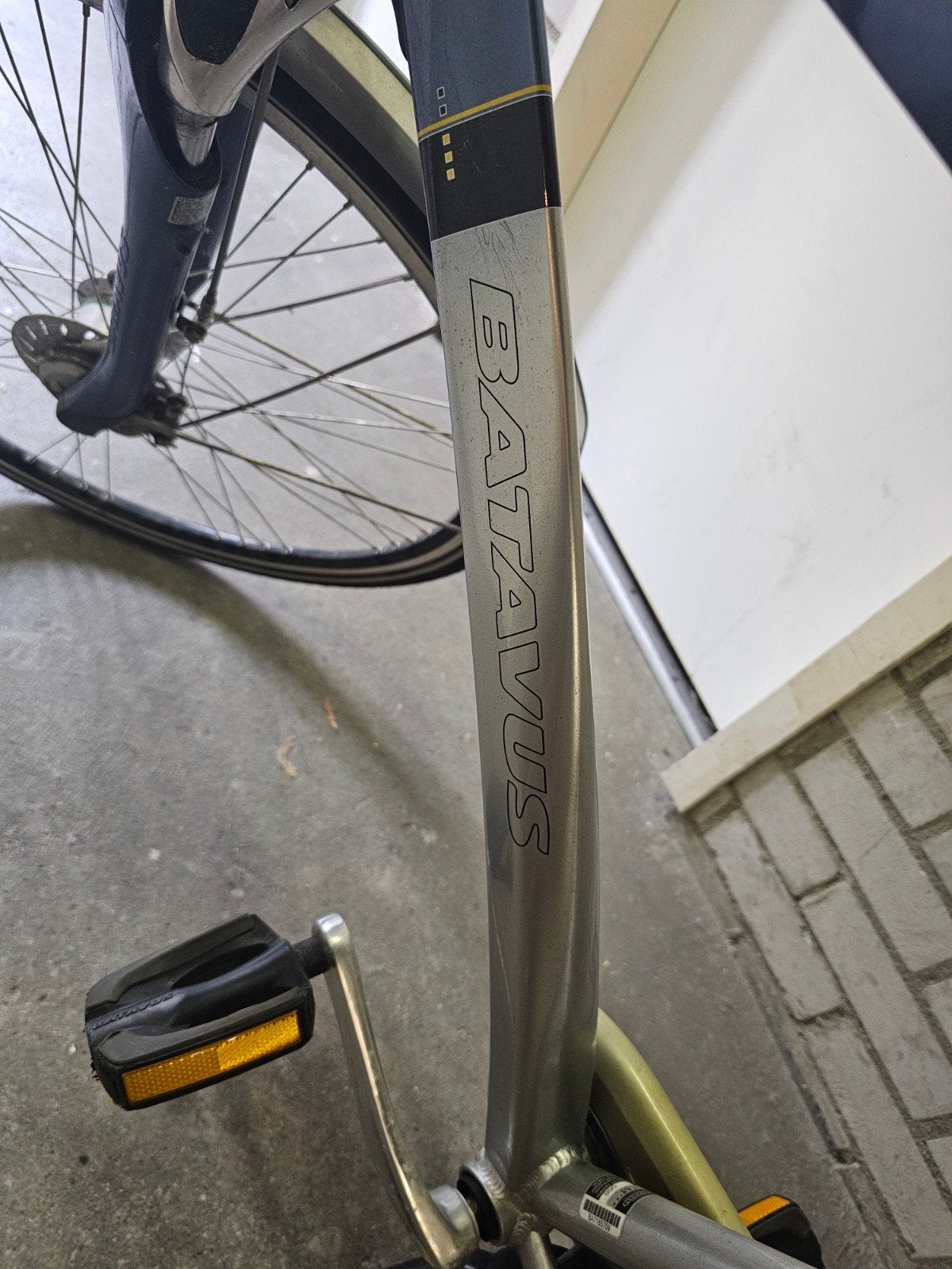 Batavus herenfiets, Ophalen