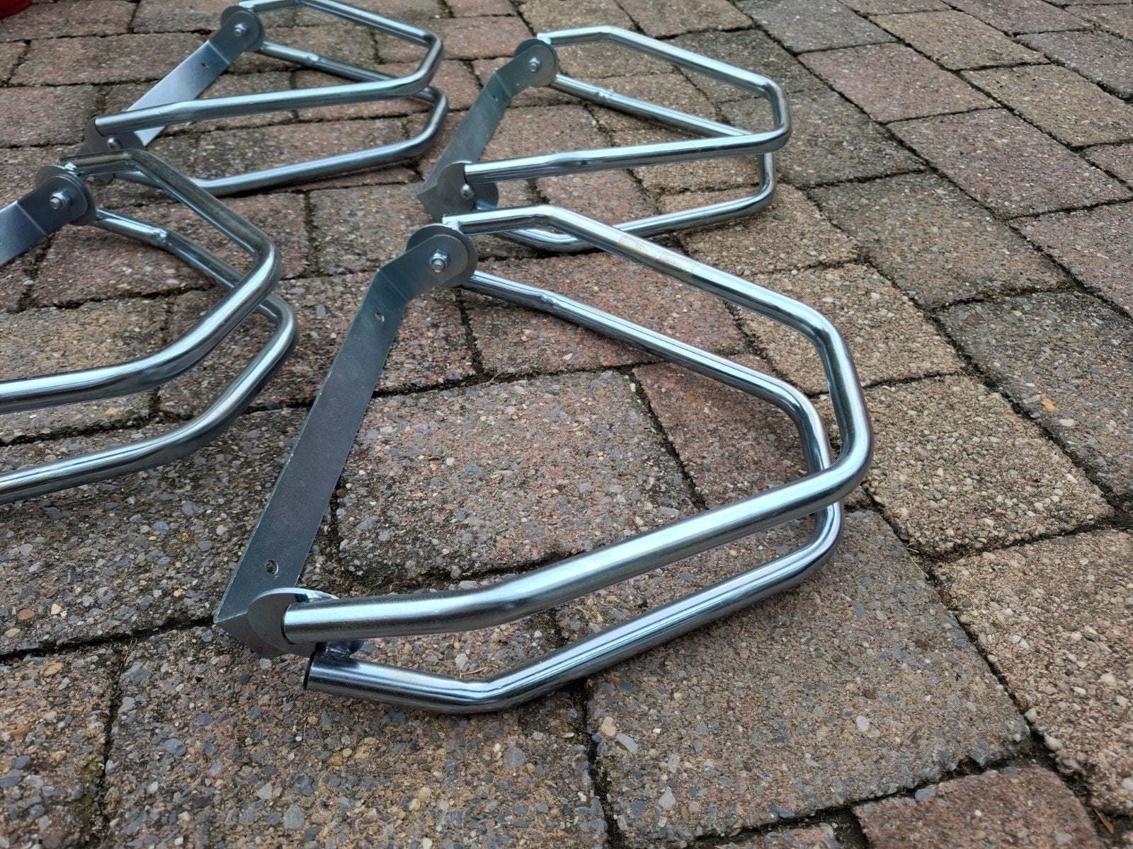 Set van 4 aluminium fiets standaards, Ophalen of Verzenden, Nieuw, [Universele onderdelen]