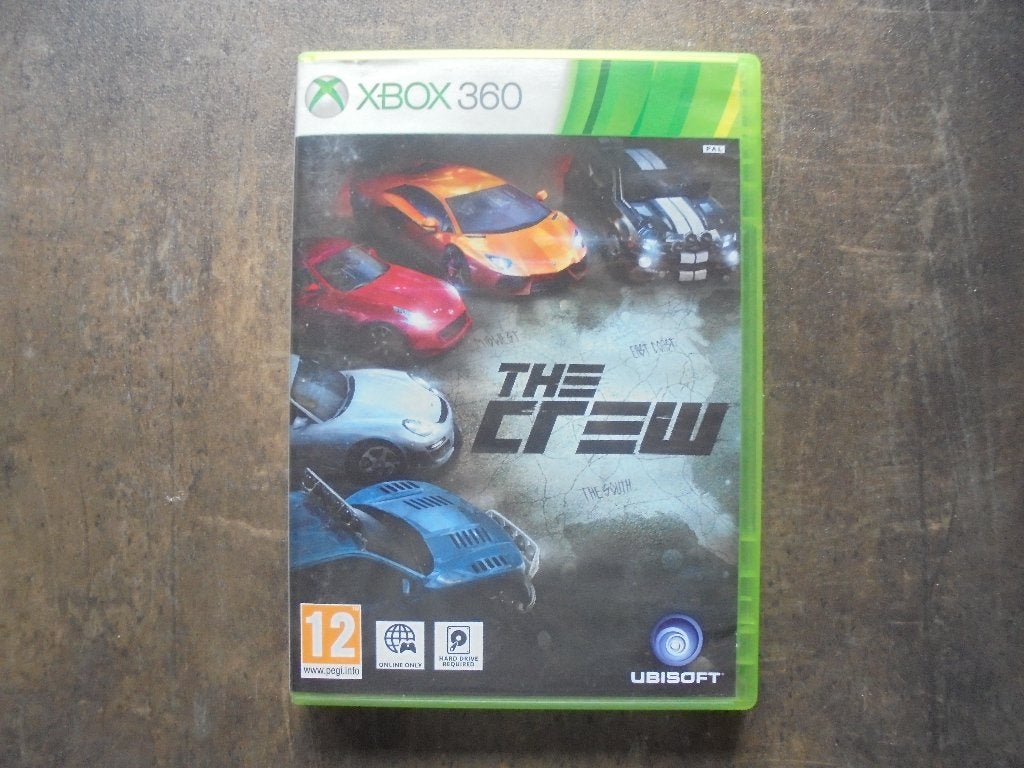 The Crew voor XBOX 360 (zie foto's), Gebruikt, 1 speler, Racen en Vliegen, Ophalen of Verzenden