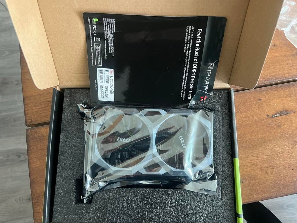 MSI GeForce GTX 1650 D6 Ventus XS OCV1 Videokaart, PCI-Express 3, HDMI, GDDR6, Ophalen of Verzenden
