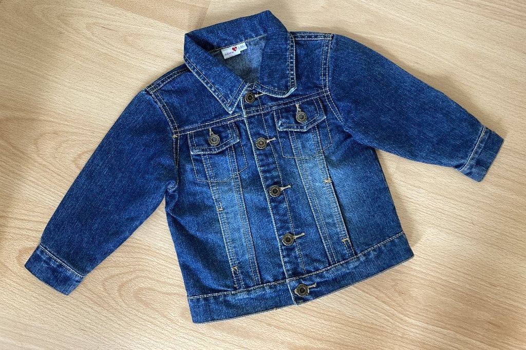 ZGAN spijkerjasje mt 92 PRENATAL, Kinderen en Baby's, Kinderkleding | Maat 92, Ophalen of Verzenden, Zo goed als nieuw, Prenatal