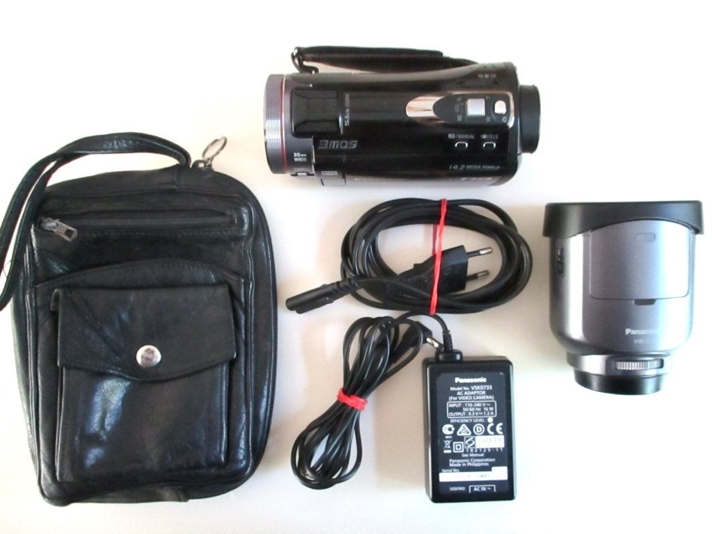 Panasonic HDC-SD900 Full HD camcorder met lensadapter, Full HD, Gebruikt, Panasonic, 20x of meer