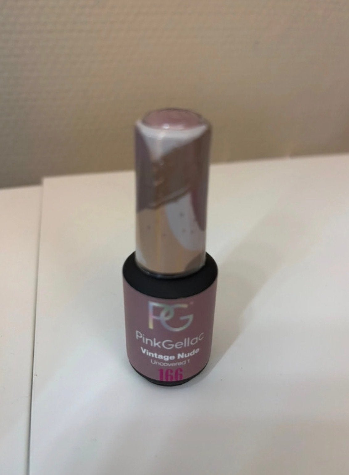 Pink Gellac Vintage Nude 166 - Nieuw, Beige, Nieuw, Ophalen of Verzenden, Handen en Nagels