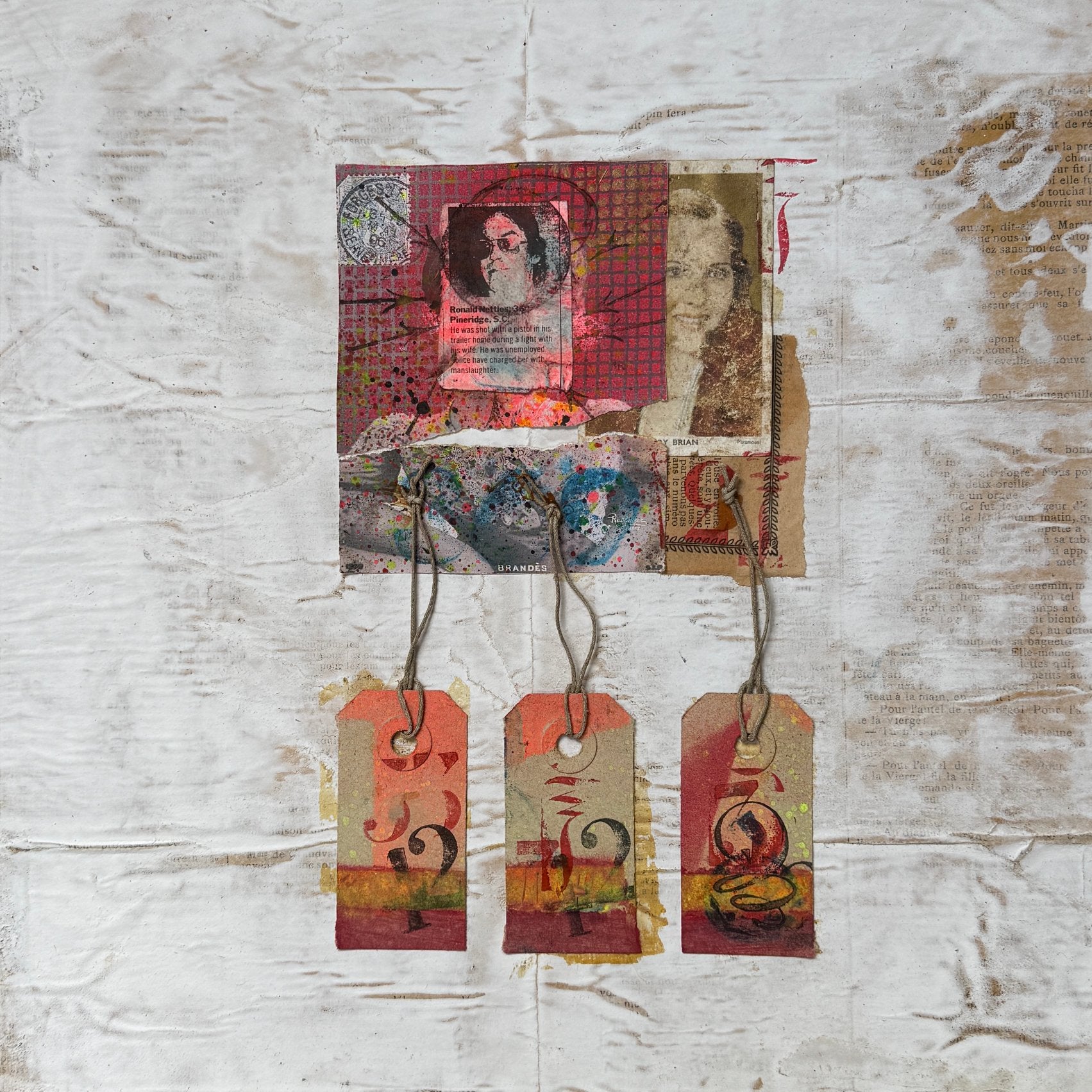 Etiquetas, Eric de Bruijn 2007, Antiek en Kunst, Ophalen of Verzenden