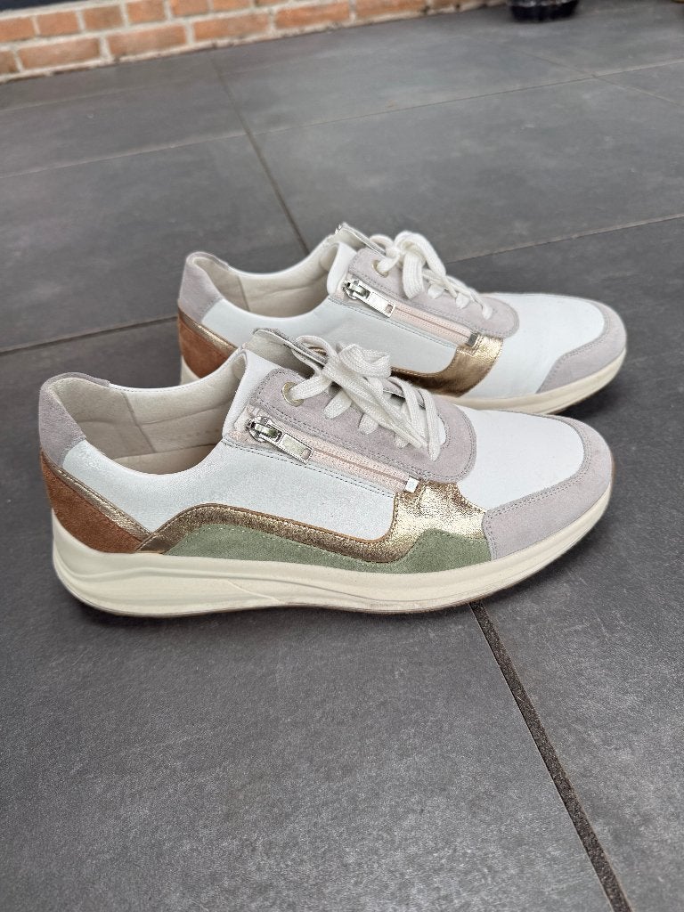 Nieuwe Solidus sneakers dames wijdte K, 41/7,5, Solidus, Wit, Nieuw, Ophalen of Verzenden