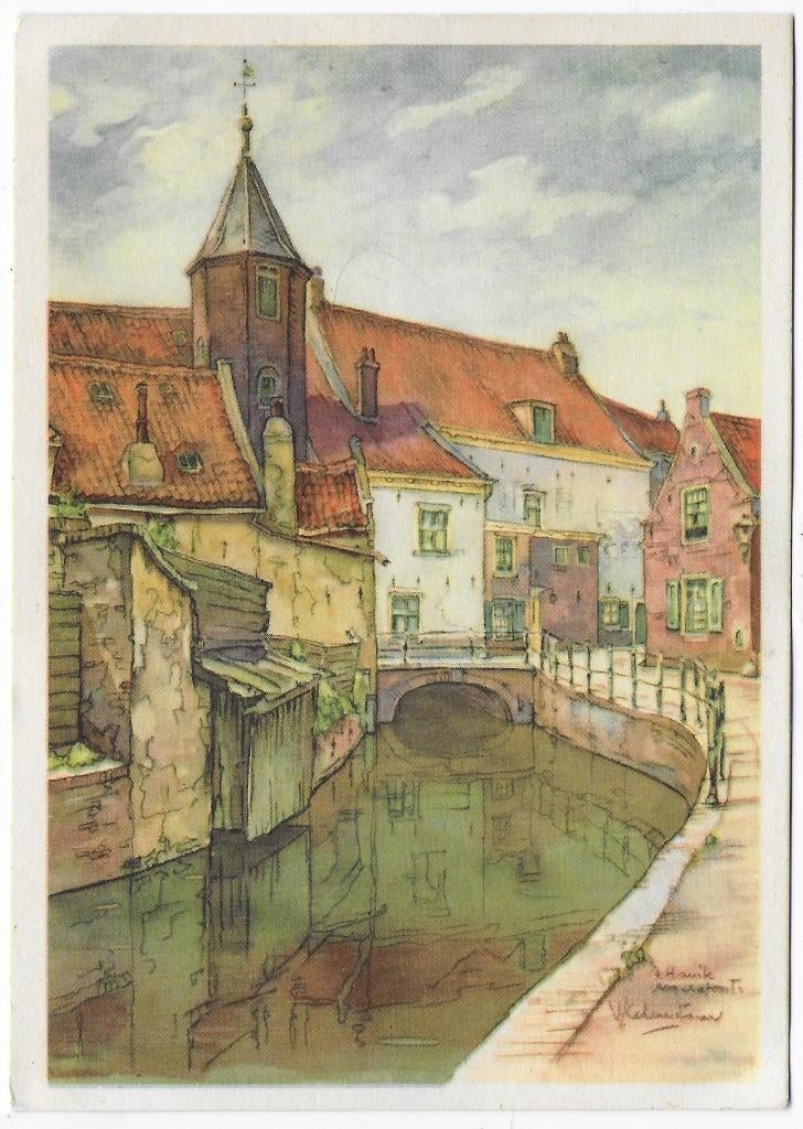 Amersfoort ; t Havik Ansichtkaart uit 1952    (B7948), Ophalen of Verzenden, 1980 tot heden, Gelopen, Utrecht