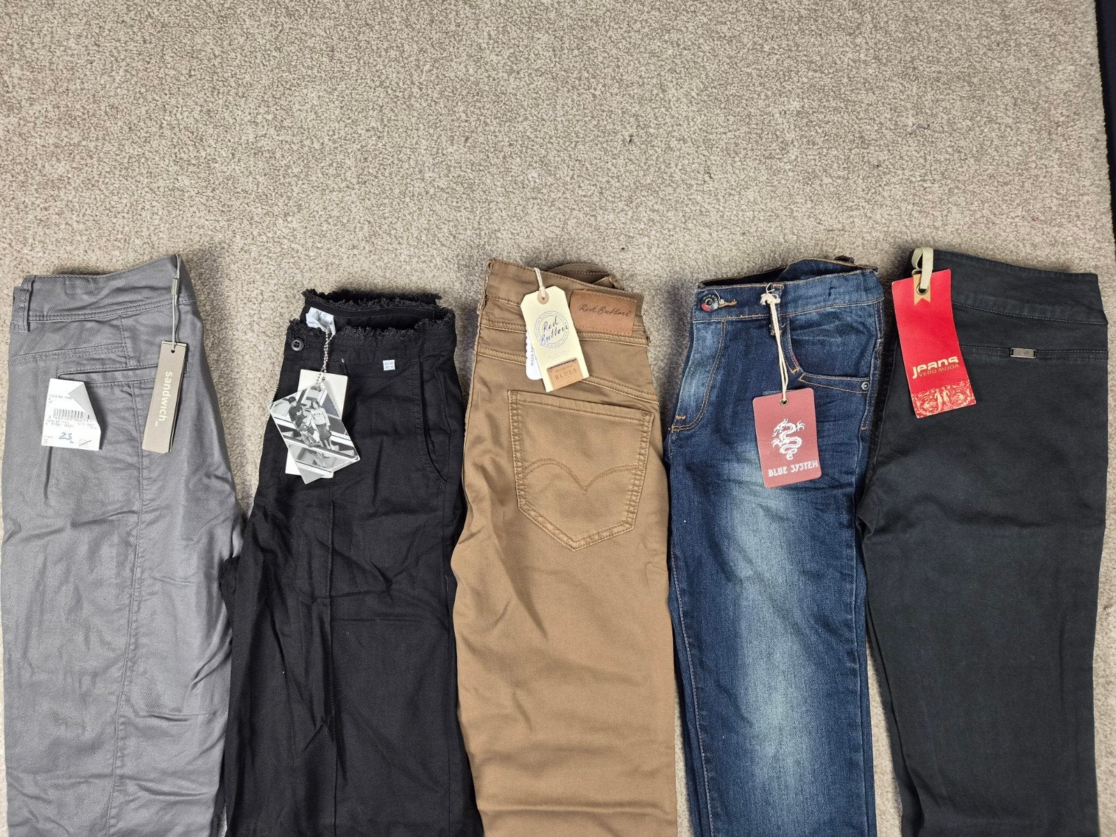 Grote partij merkkleding dames (50 stuks) NIEUW  - Merkmix, Kleding | Dames, Maat 38/40 (M), Overige kleuren, Geisha, Nieuw