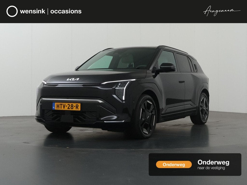Kia EV3 GT-PlusLine 81.4 kWh | SOH 99% | Panoramaschuifdak |, Zwart, Origineel Nederlands, Grijs, 204 pk