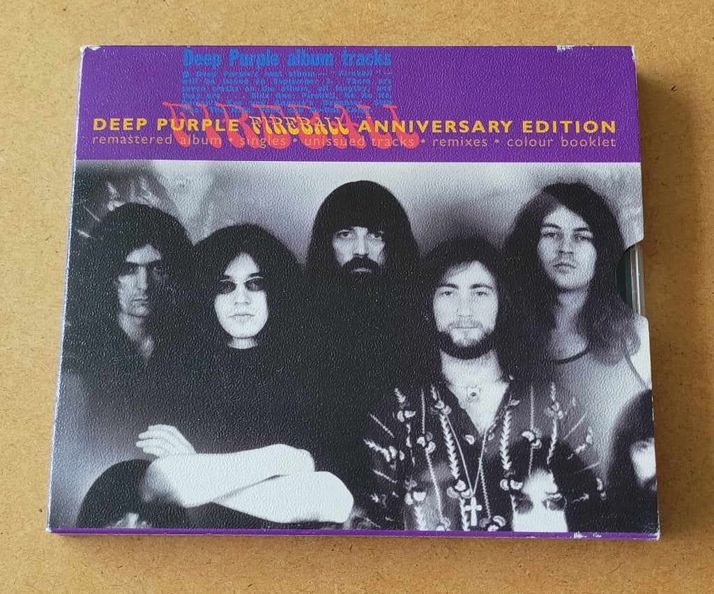 Deep Purple - Fireball CD 25th Anniversary Edition 1971/1996, Ophalen of Verzenden, Gebruikt