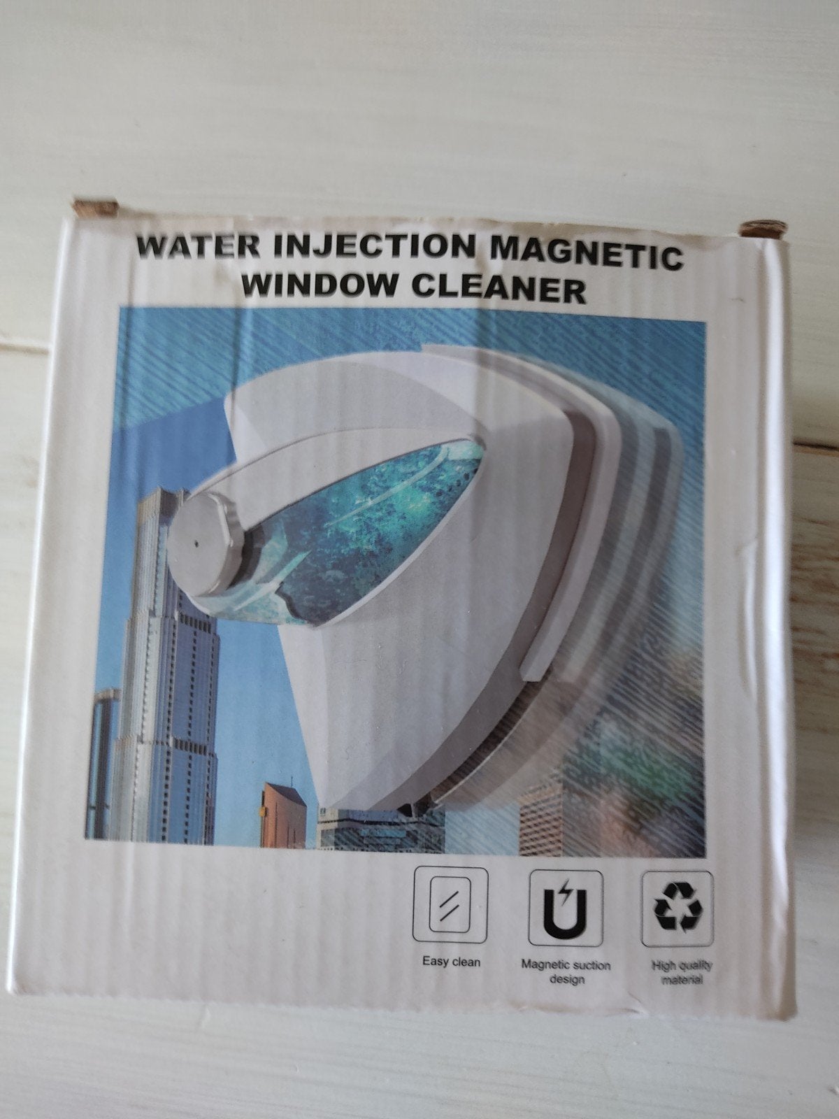 Magnetische Raamwisser - Dubbelzijdig Schoonmaken, Ophalen of Verzenden, Raamwisser of Trekker