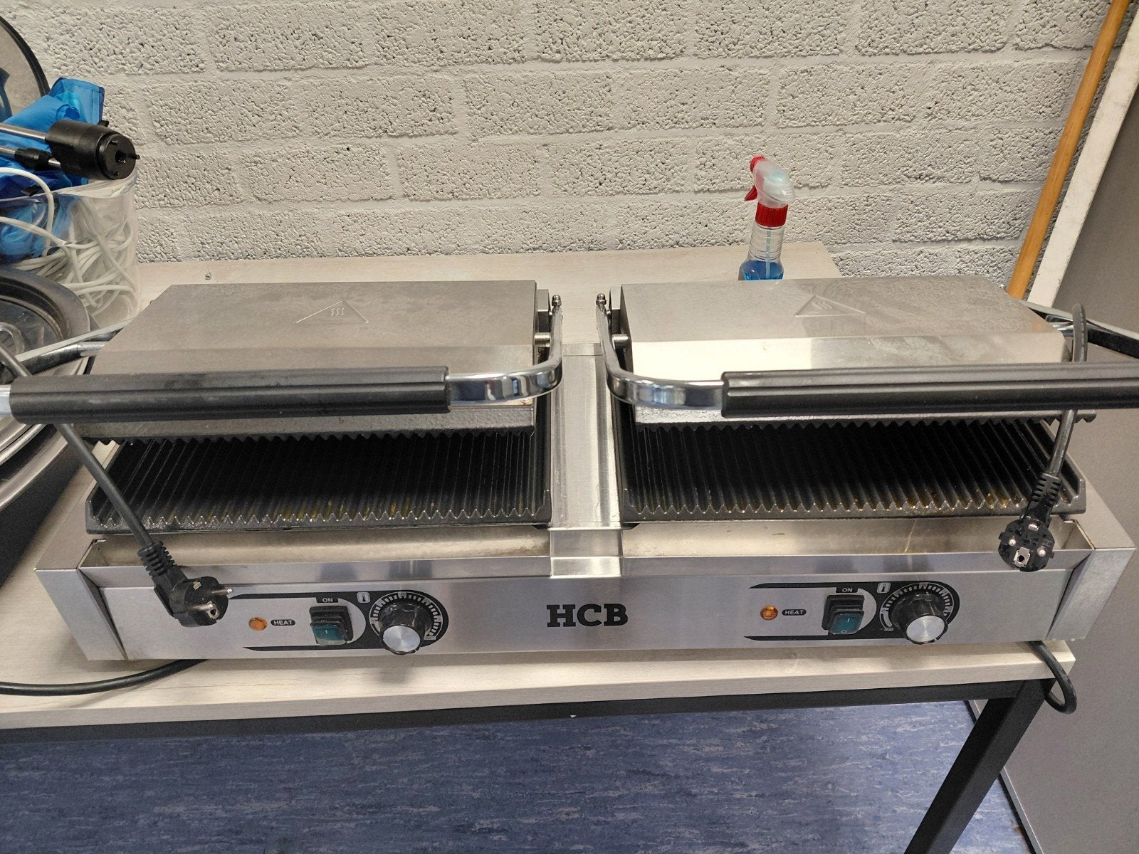 Dubbele HCB Grill / Contactgrill, Ophalen, Gebruikt