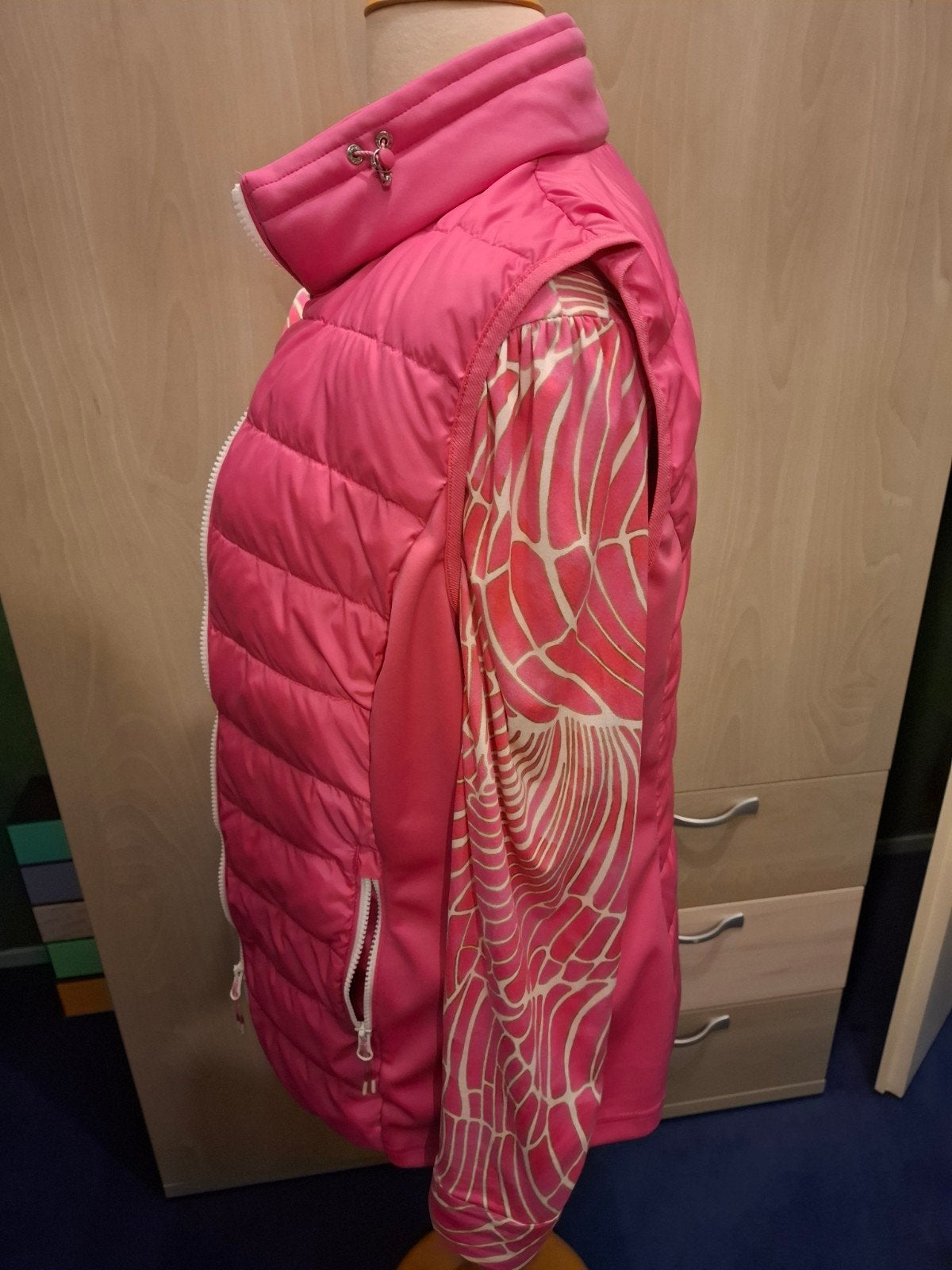 Bonita bodywarmer nieuw maat 42 fuchsia roze., Kleding | Dames, Bodywarmers, Maat 42/44 (L), Bonita, Ophalen of Verzenden, Zo goed als nieuw
