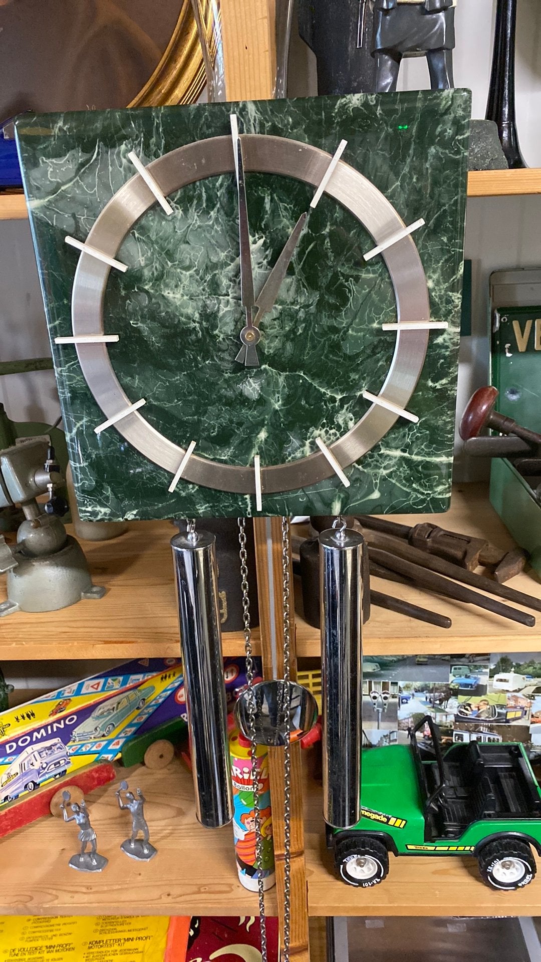Junghans pendulum vintage wandklok, Antiek en Kunst, Antiek | Klokken, Ophalen