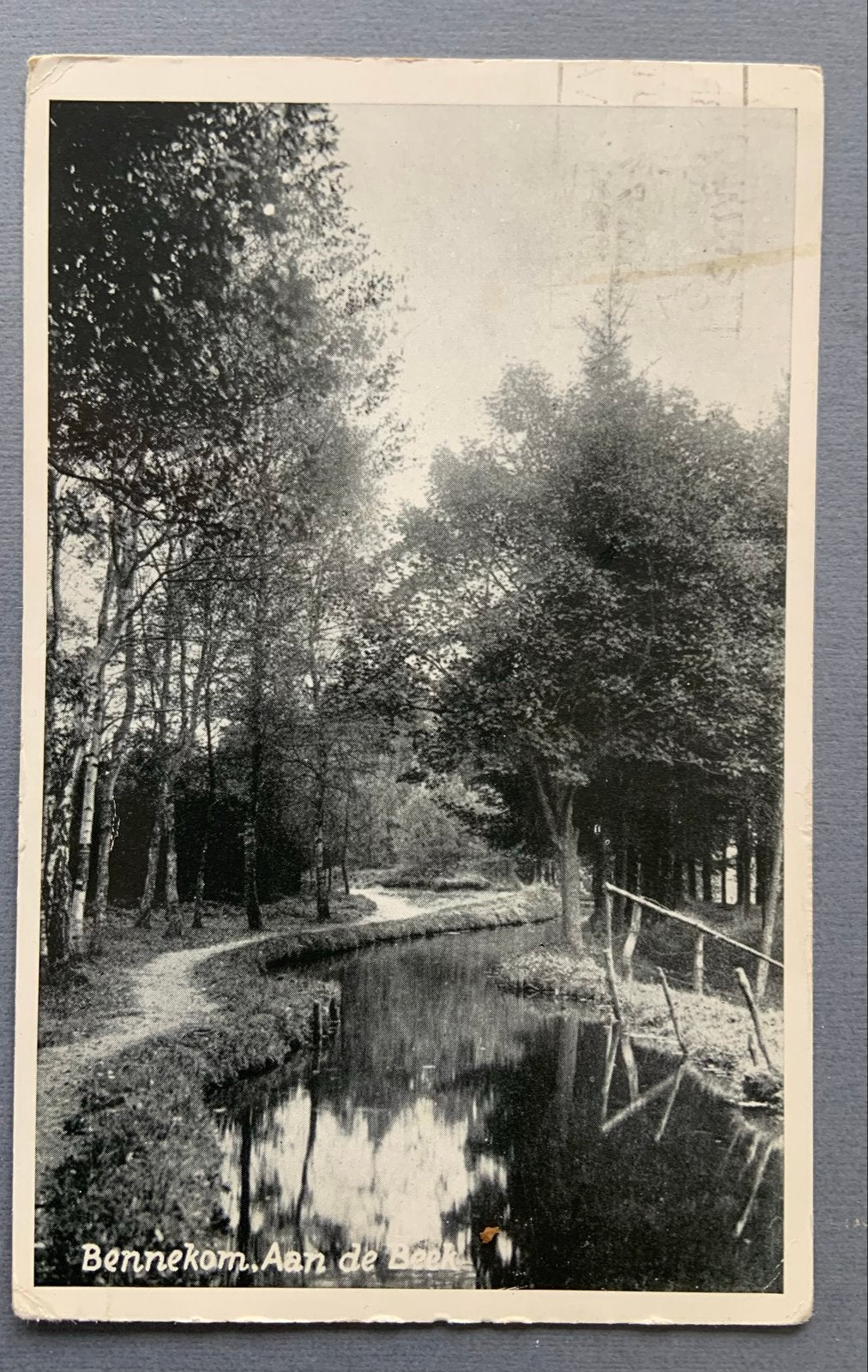 Bennekom. Aan de Beek. Uitgave Novita., Verzamelen, Ansichtkaarten | Nederland, Verzenden, 1920 tot 1940, Gelopen, Gelderland