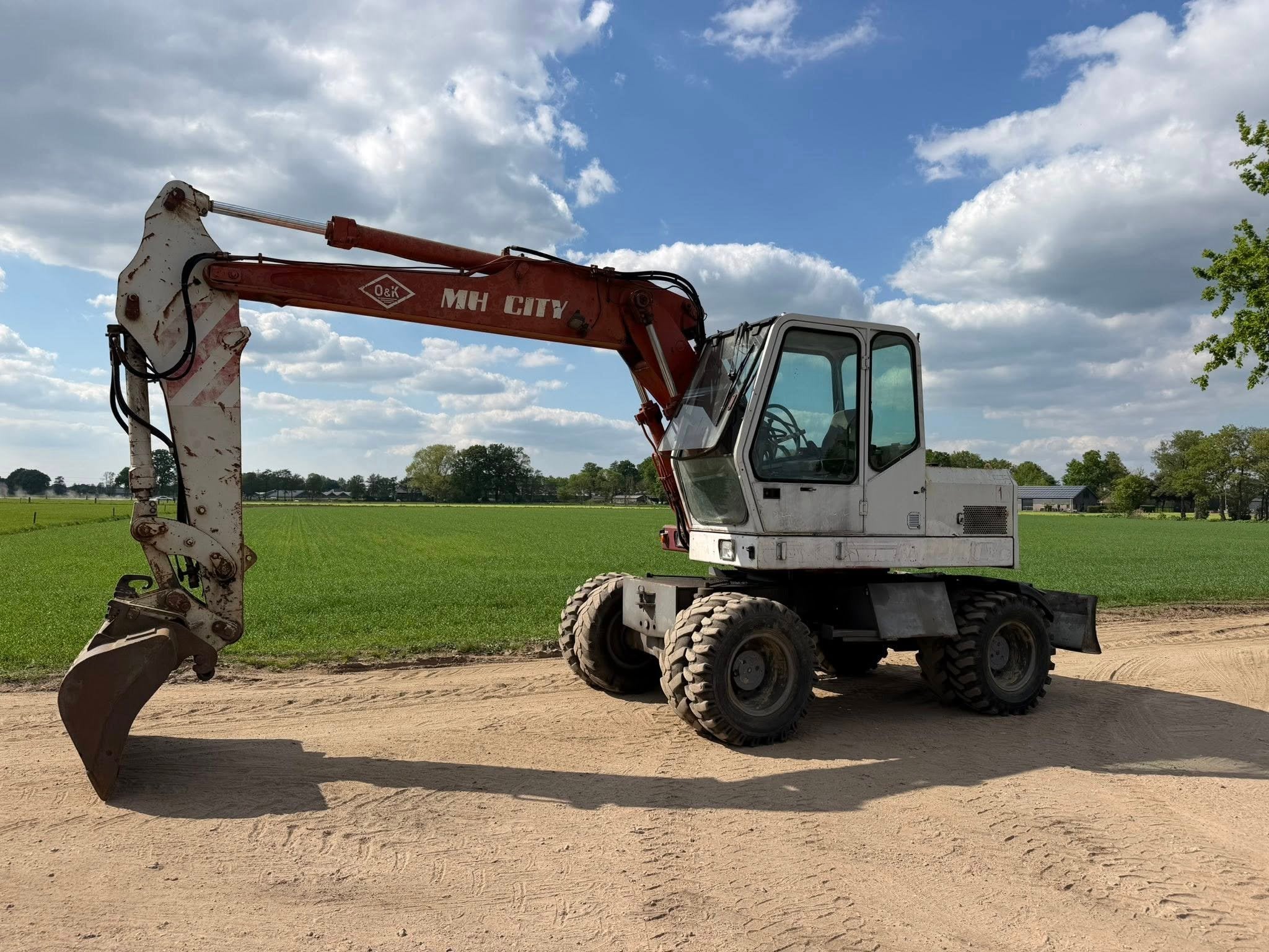 O & K Mobiele kraan Graafmachine (bj 1990), Graafmachine