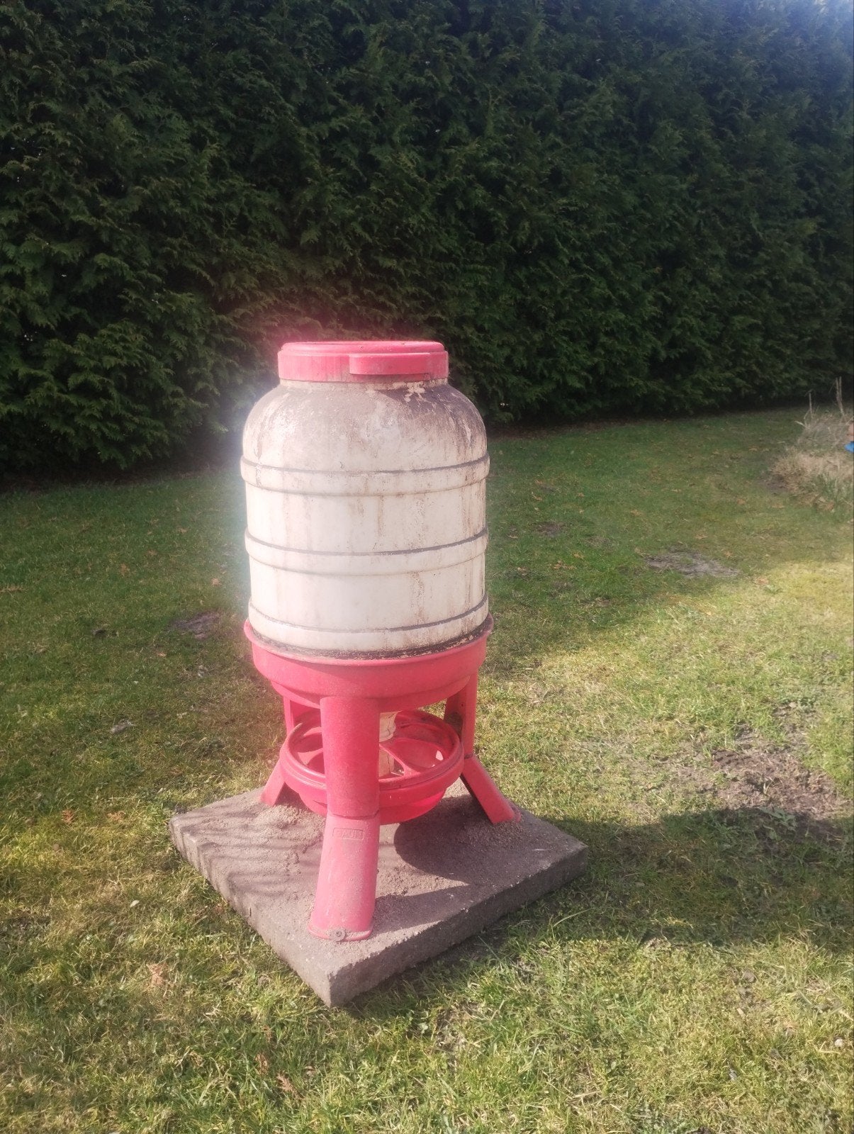 Voertoren, Ophalen, Gebruikt, Drinken en Voederen