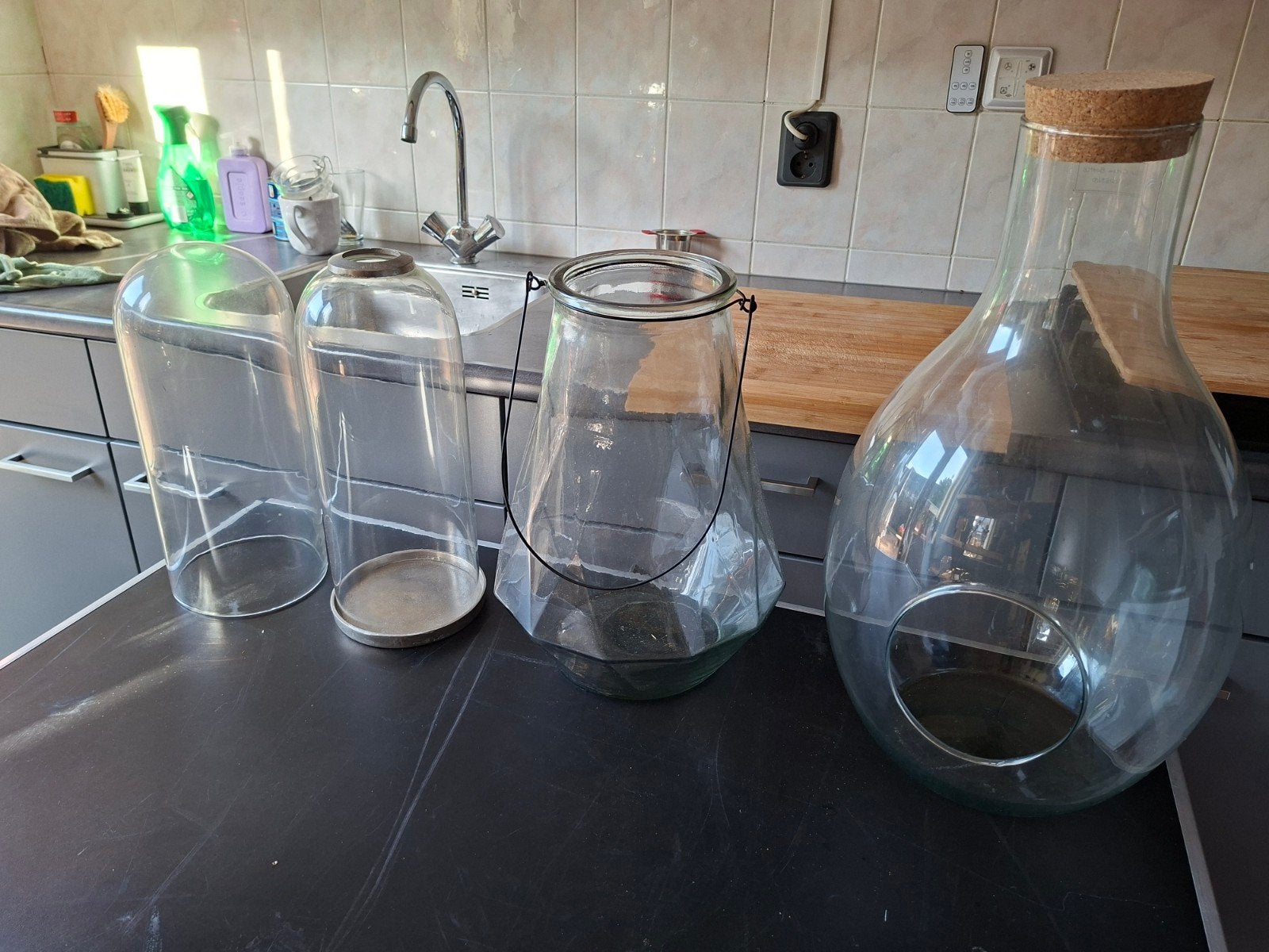 mooie glas vazen, Huis en Inrichting, Ophalen, Zo goed als nieuw