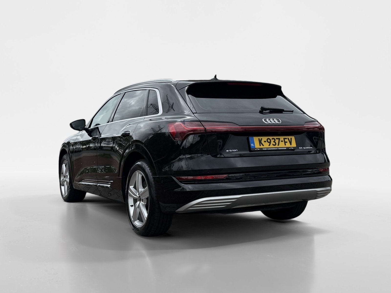 Audi E-tron 55 Quattro Business Edition Plus 95 kWh BTW auto, Auto's, Audi, Automaat, Zwart, 95 kWh, Automatische klimaatregeling