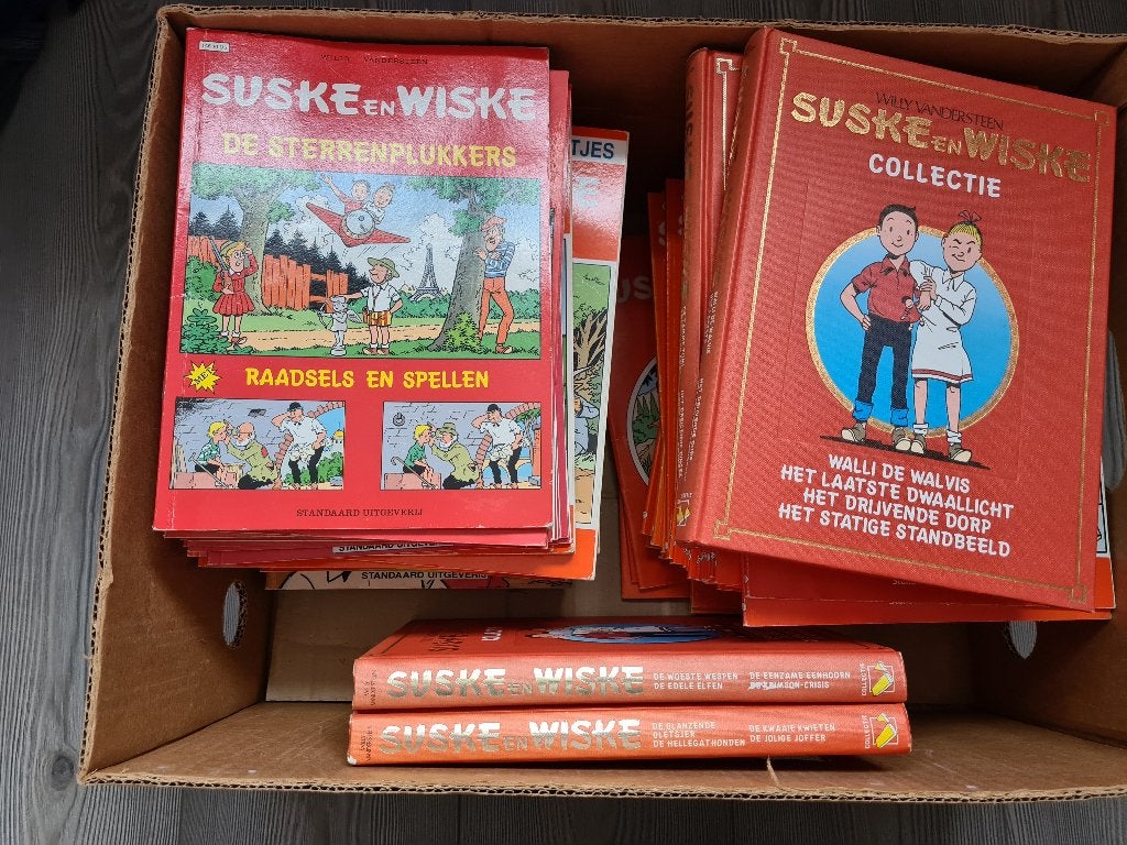 Suske en Wiske, Willy Vandersteen, Meerdere stripboeken, Ophalen, Gelezen